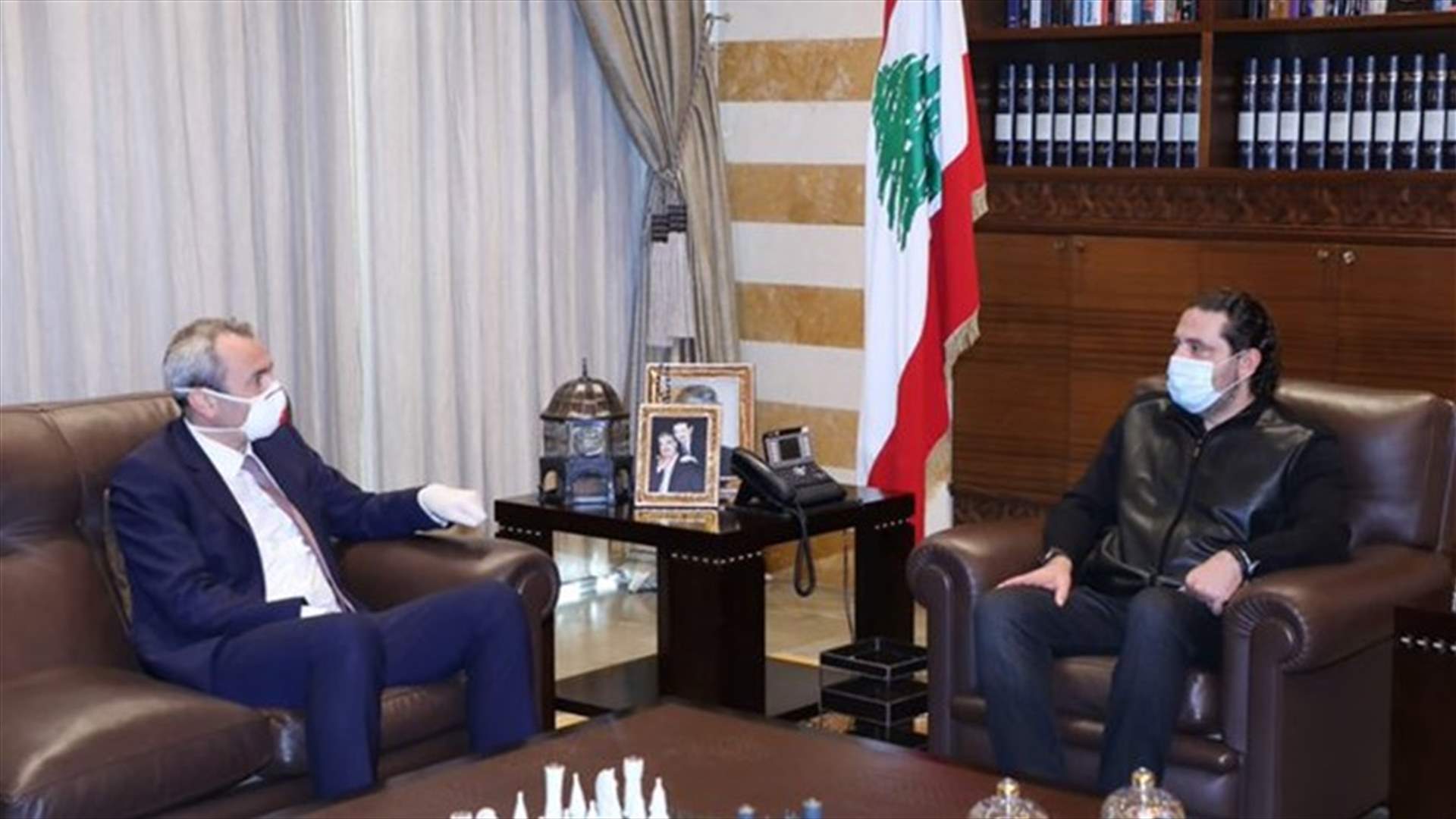 الحريري استقبل رامبلينغ في بيت الوسط