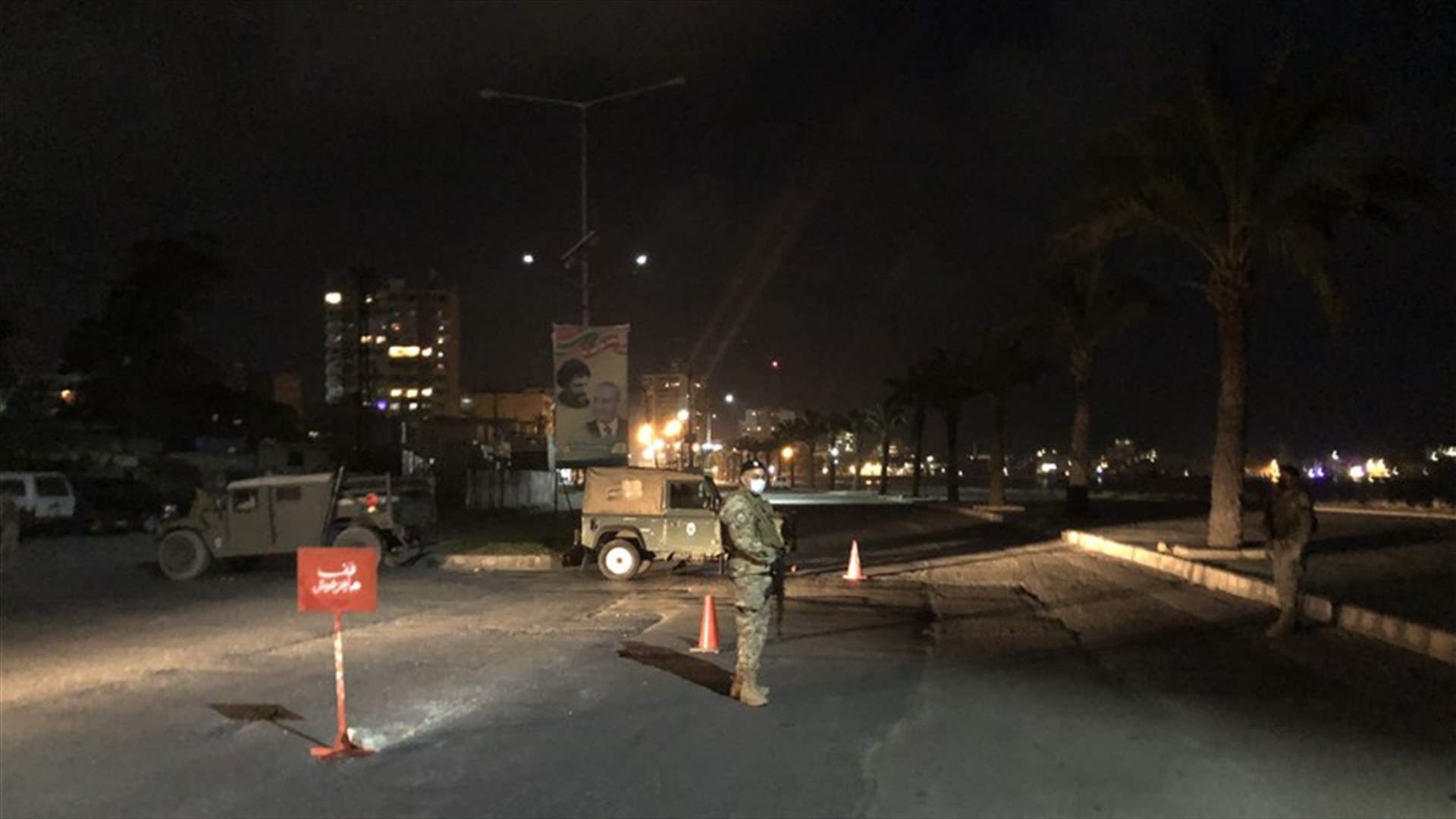 إخلاء كورنيش صور البحري من المواطنين مساء أمس بسبب الازدحام