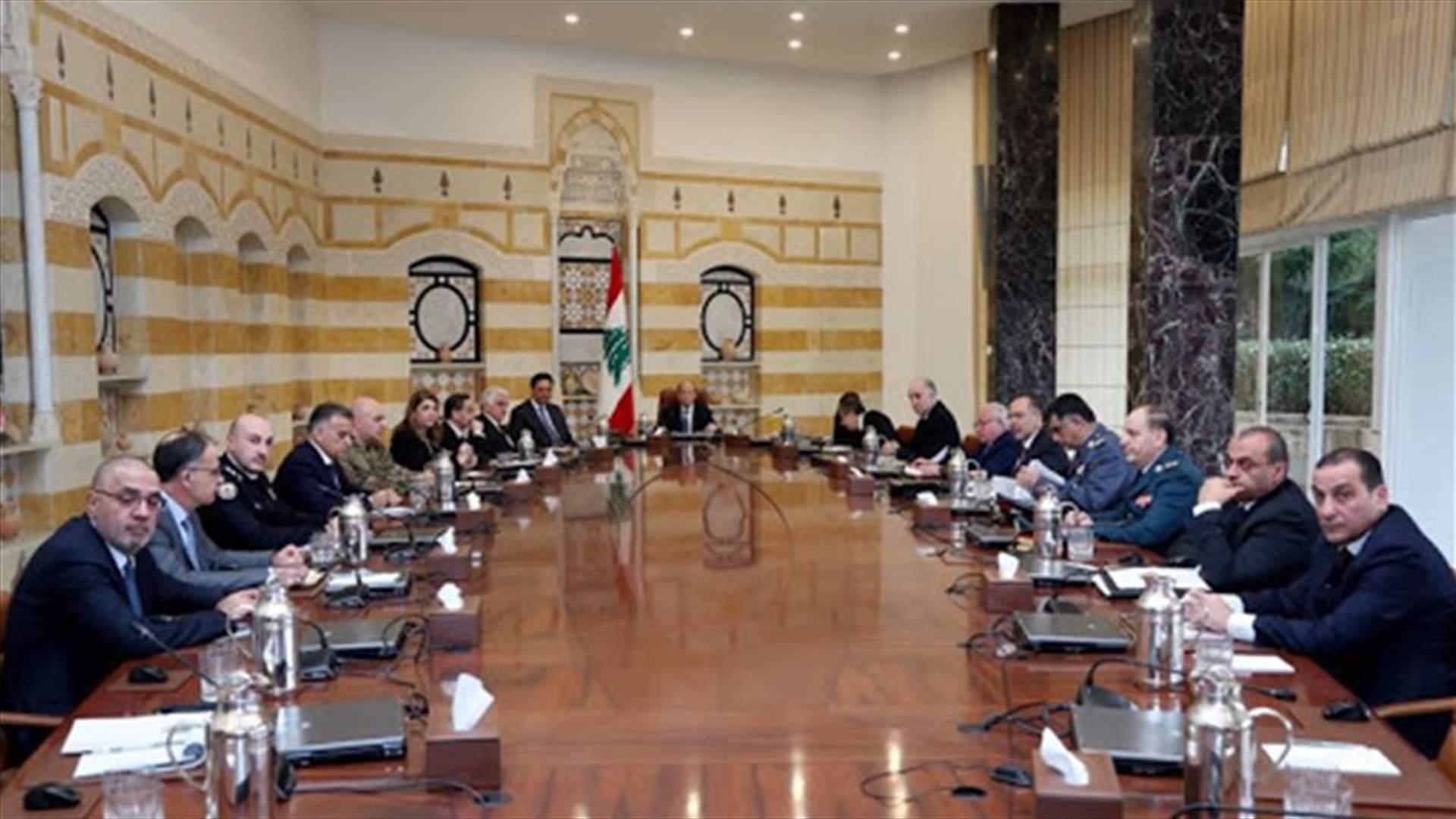 جلسة للمجلس الأعلى للدفاع غداَ في قصر بعبدا