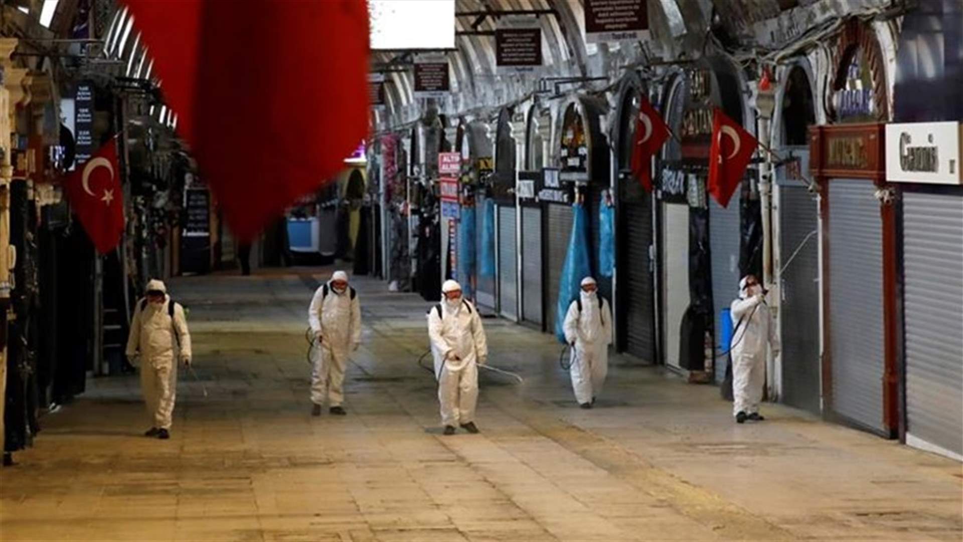 وفيات كورونا في تركيا تزيد 59 لتصل إلى 3520 حالة