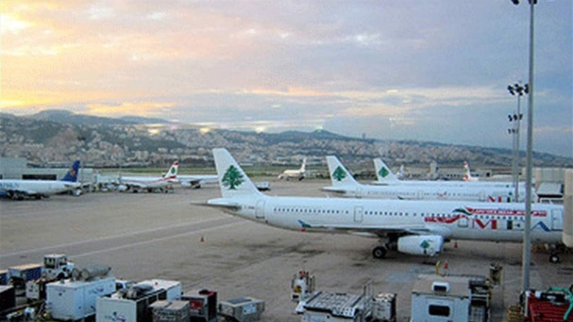 5 MEA Flights to arrive in Beirut Airport on Wednesday