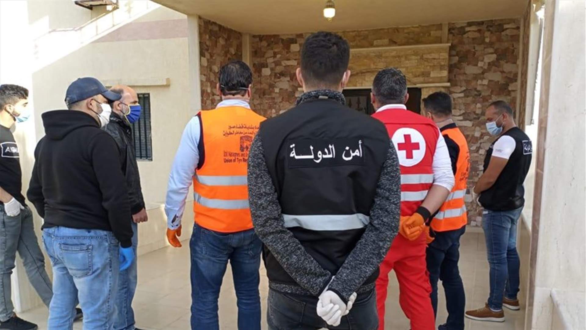 وحدة إدارة الكوارث في اتحاد بلديات قضاء صور تتفقد المصابين بكورونا والمحجورين