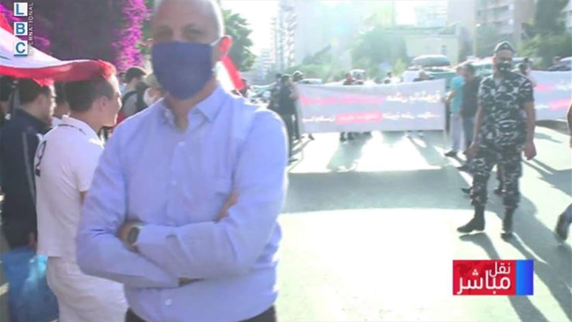 تحرك أمام نصب الجندي المجهول والمحكمة العسكرية... "اعرف عدوك الثورة مش عدوك"