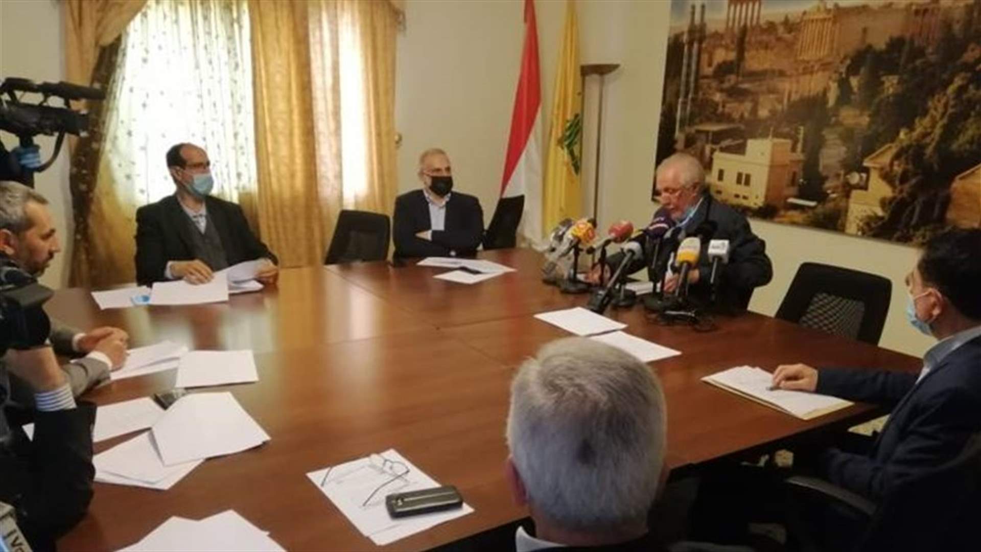 تكتل نواب بعلبك الهرمل: للتشدد بتطبيق إجراءات التعبئة العامة واتخاذ تدابير لضبط سعر صرف الدولار