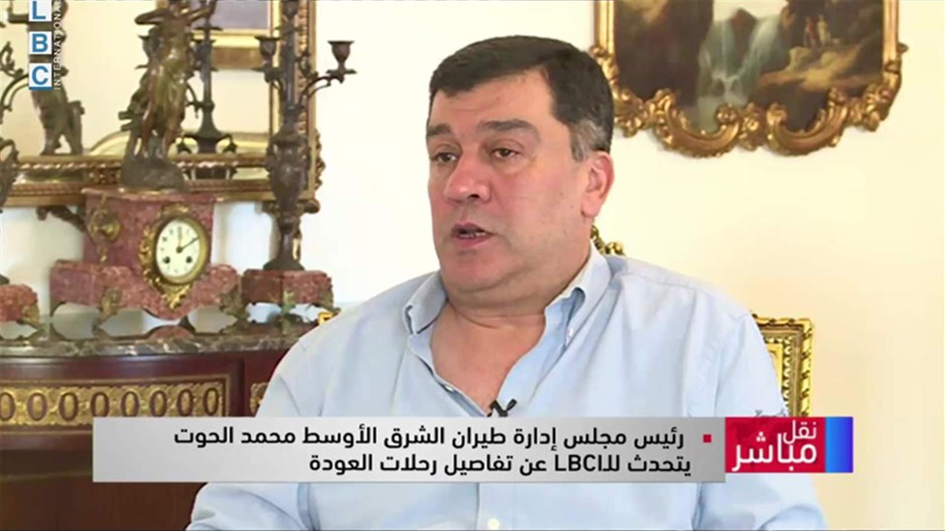 المقابلة الكاملة مع المدير العام لشركة طيران الشرق الأوسط محمد الحوت