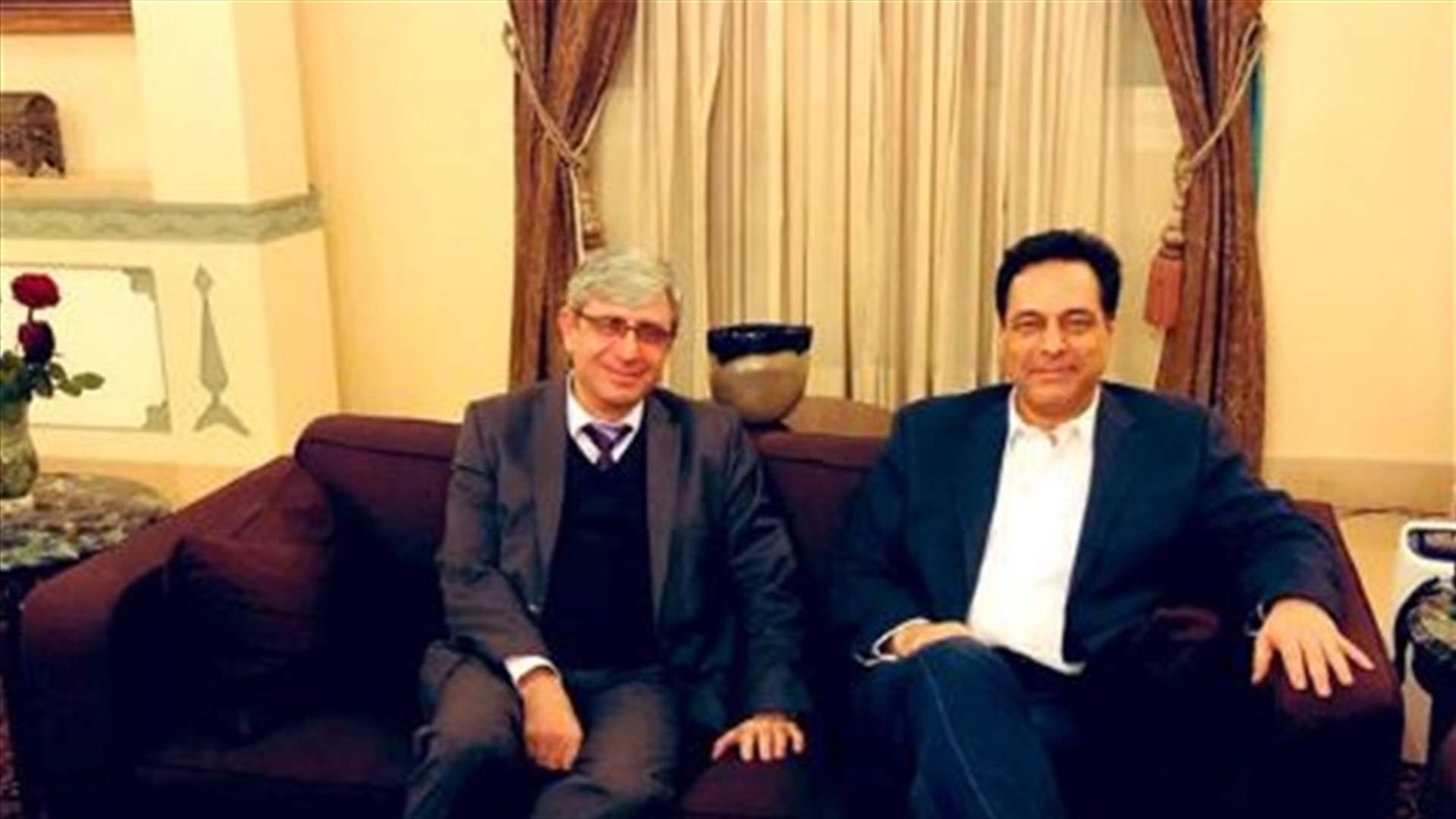 لقاء بين دياب والمجذوب... وبحث في الشؤون التربويّة