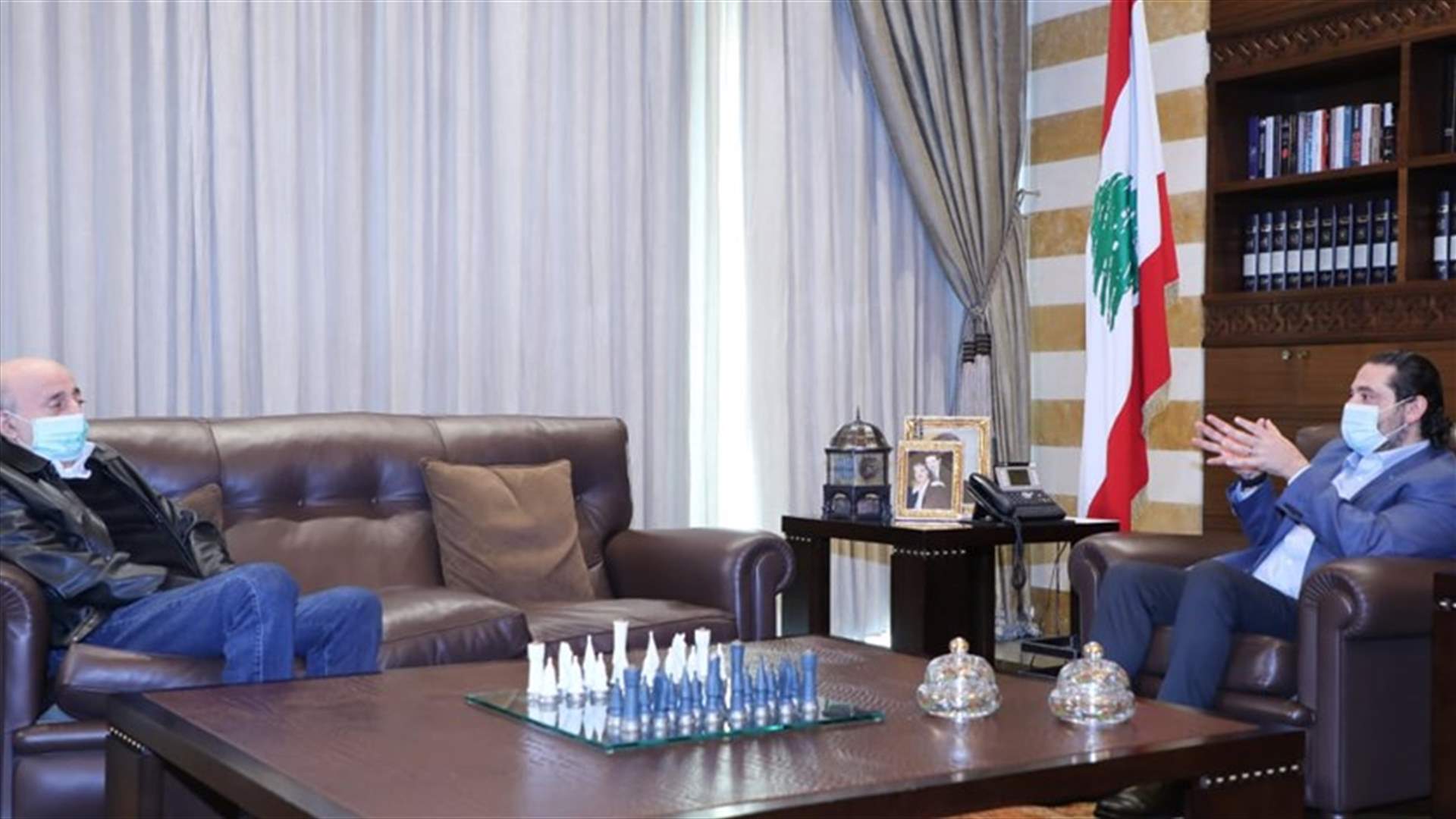 لقاء بين الحريري وجنبلاط