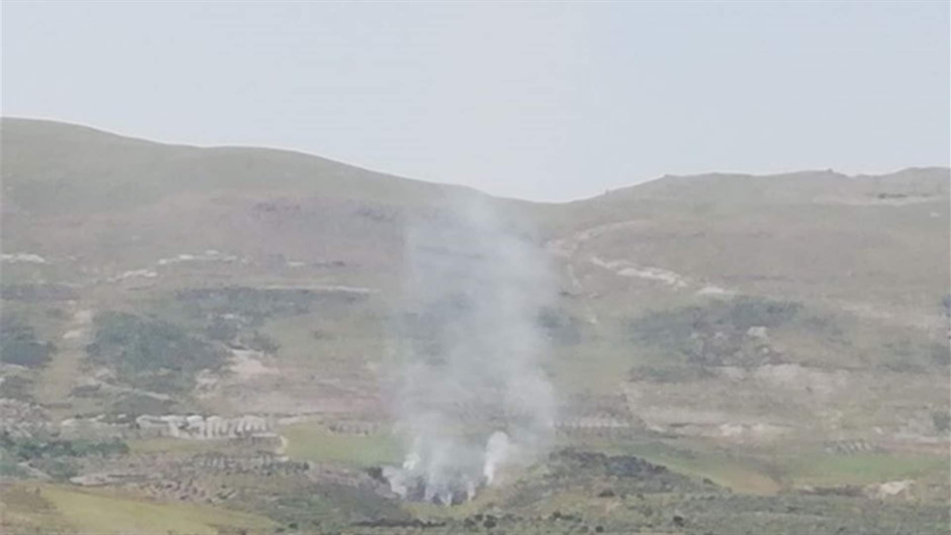حريق كبير في خراج بلدة ميمس...