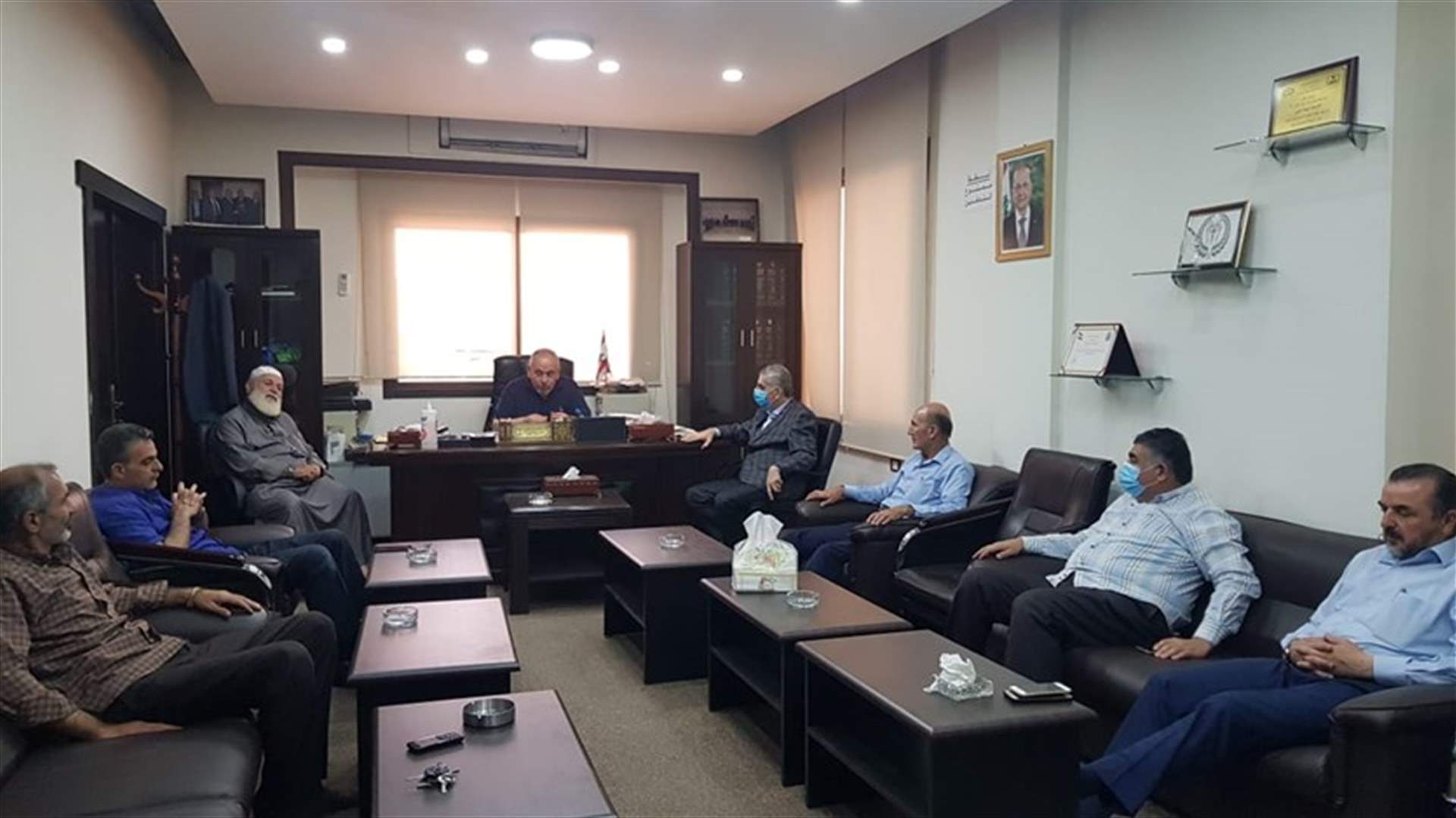 اتحاد بلديات وسط وساحل القيطع بحث في مستجدات كورونا في البلدة
