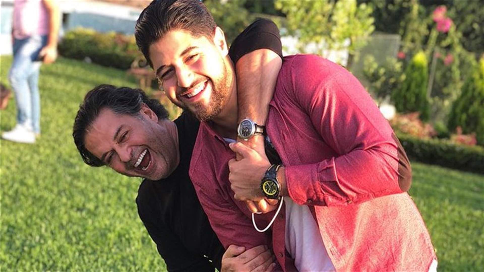 راغب علامة يعايد إبنه خالد بكلماتٍ مؤثرة... &quot;هاليوم رقص قلبي رقصة فرح&quot;