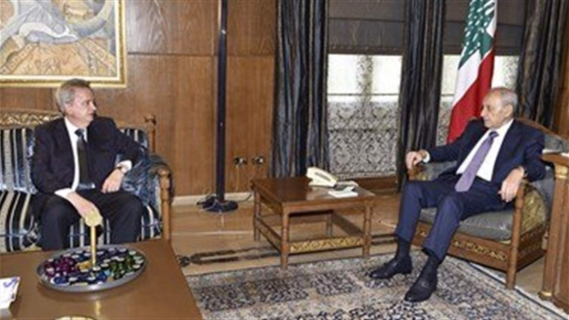 Country’s financial situation focus of Berri-Salameh meeting in Ain el-Tineh