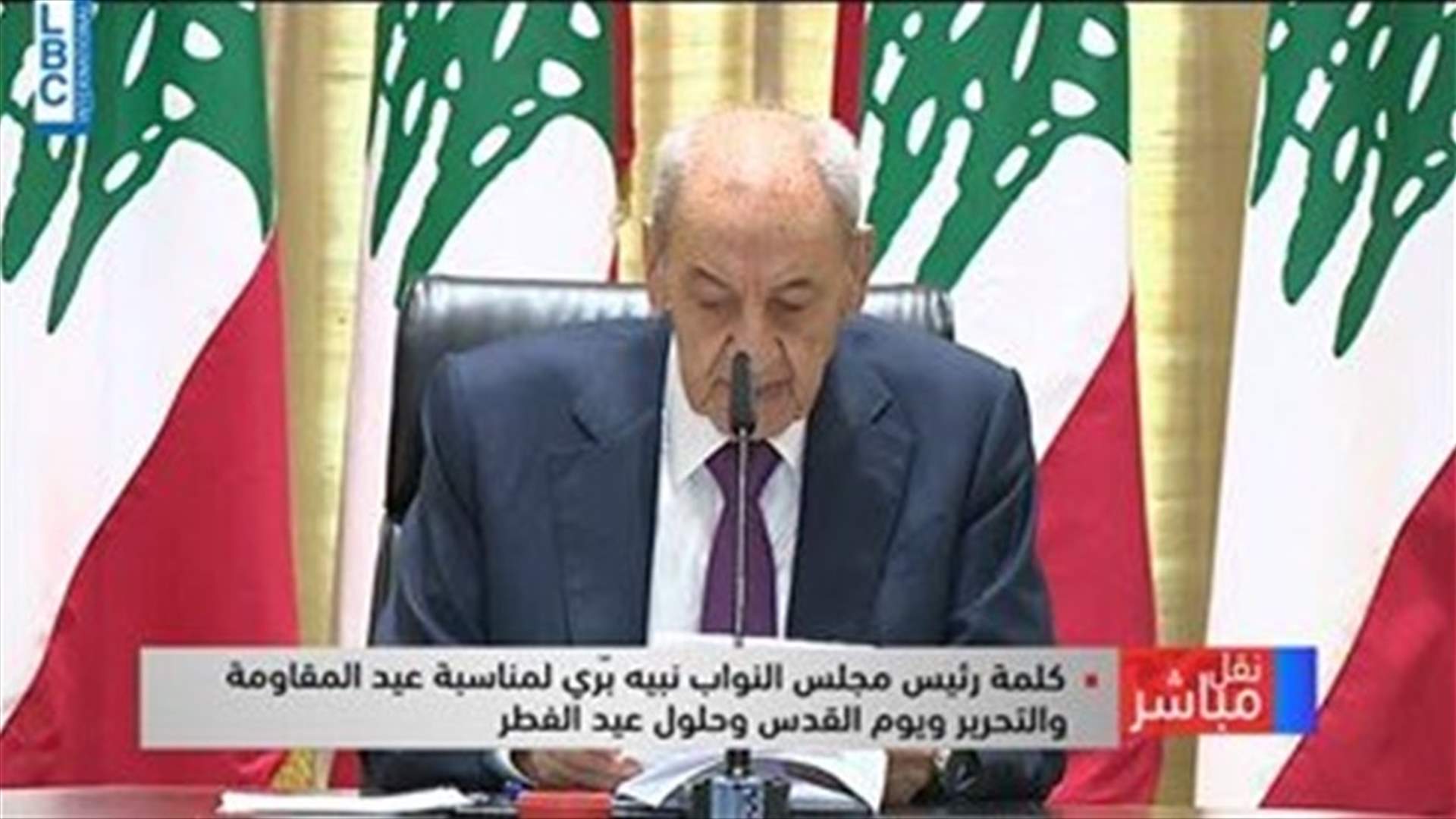 Berri tells gov't time for action not words