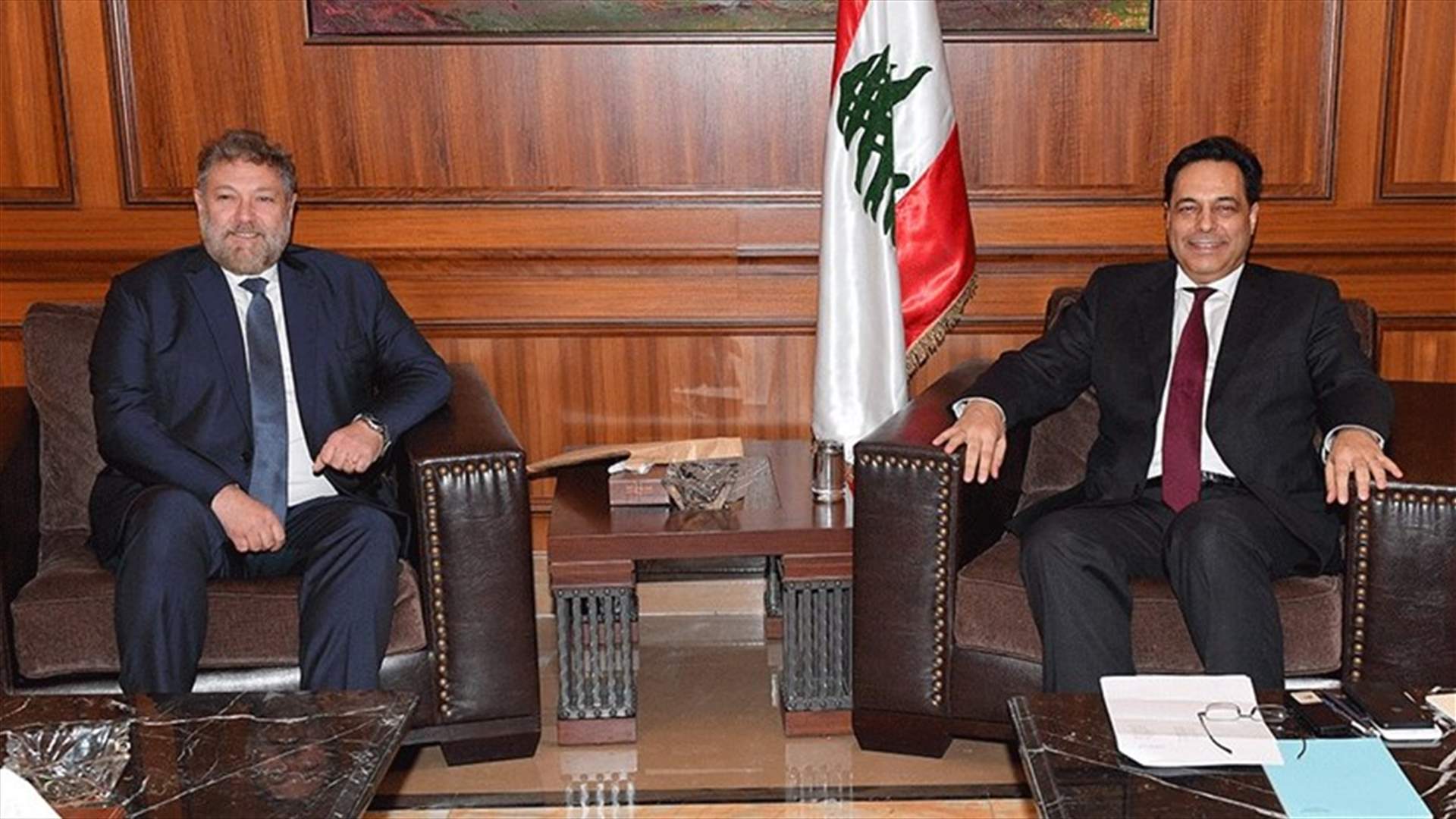 افرام: إجتماع مثمر مع دياب لحل أزمة النفايات في كسروان والاتجاه نحو حل بيئي نموذجي