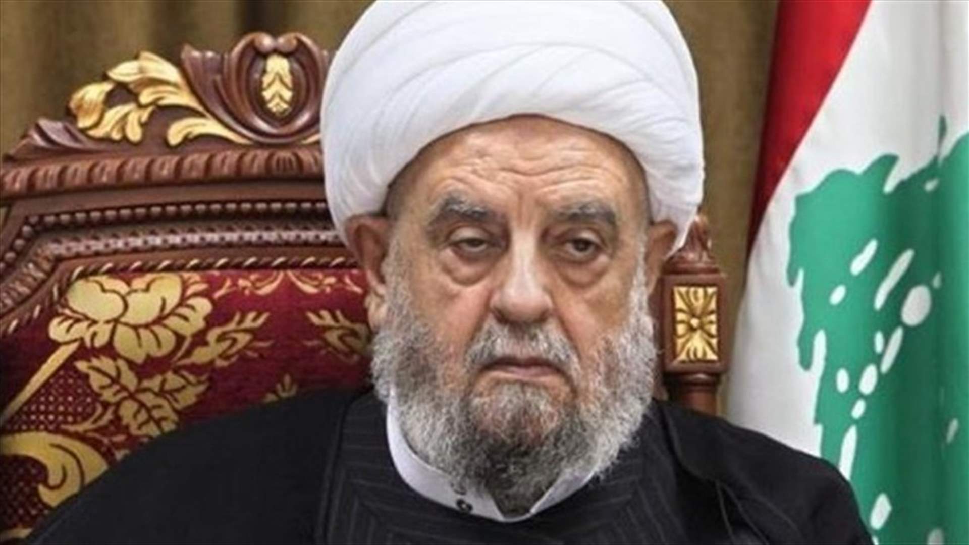 قبلان في رسالة الفطر: ننتظر من الحكومة أن تكشف عن كل فاسد والفرصة متاحة أمامها لرسم سياسة اقتصادية تدعم القطاعات الإنتاجية