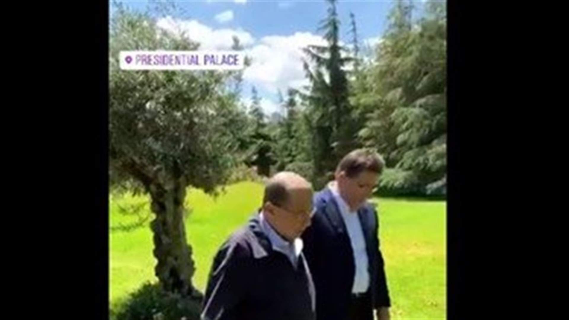 First video of President Aoun after death rumors – [VIDEO]