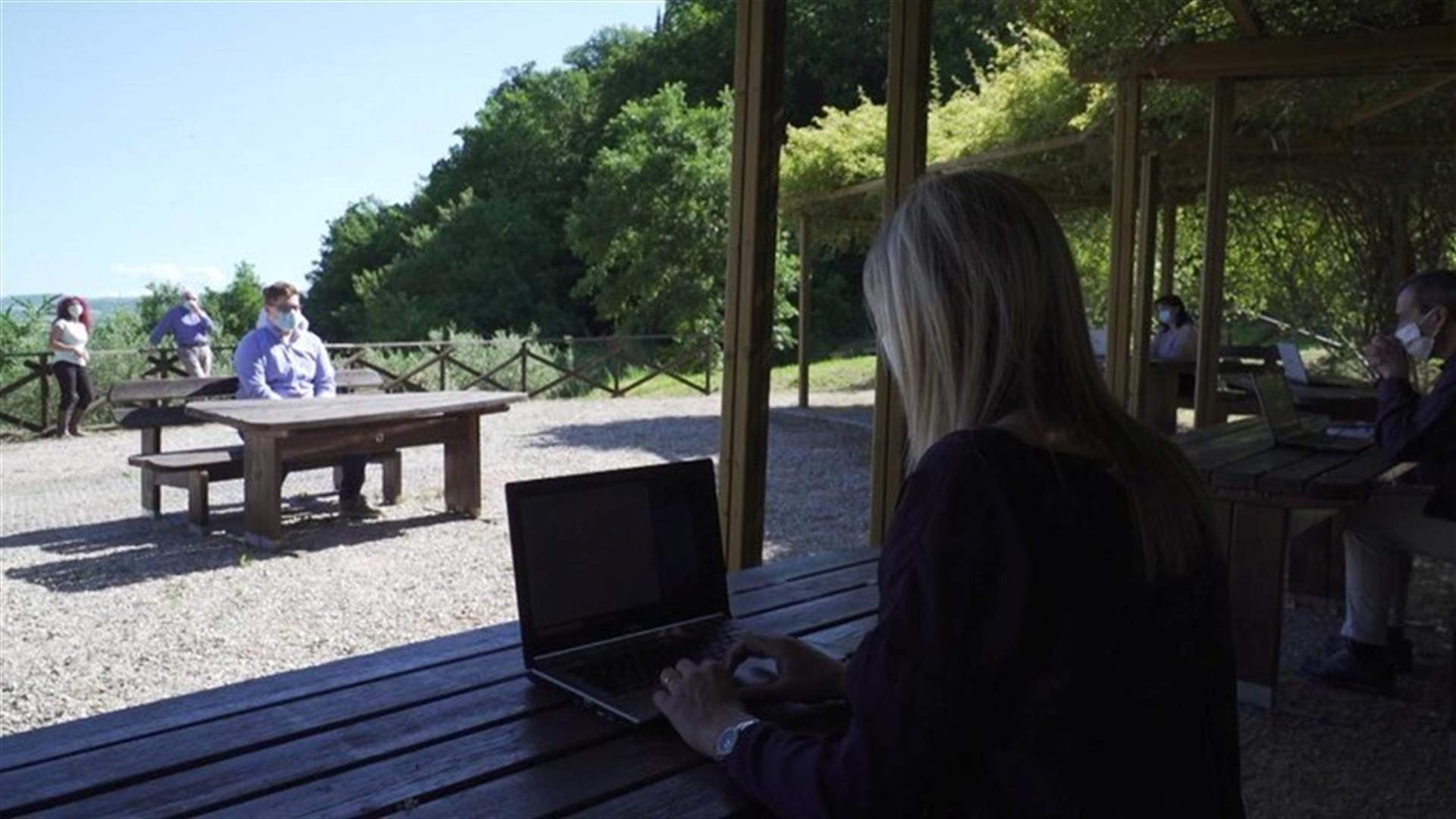 Exams amid the olives for students in coronavirus Italy