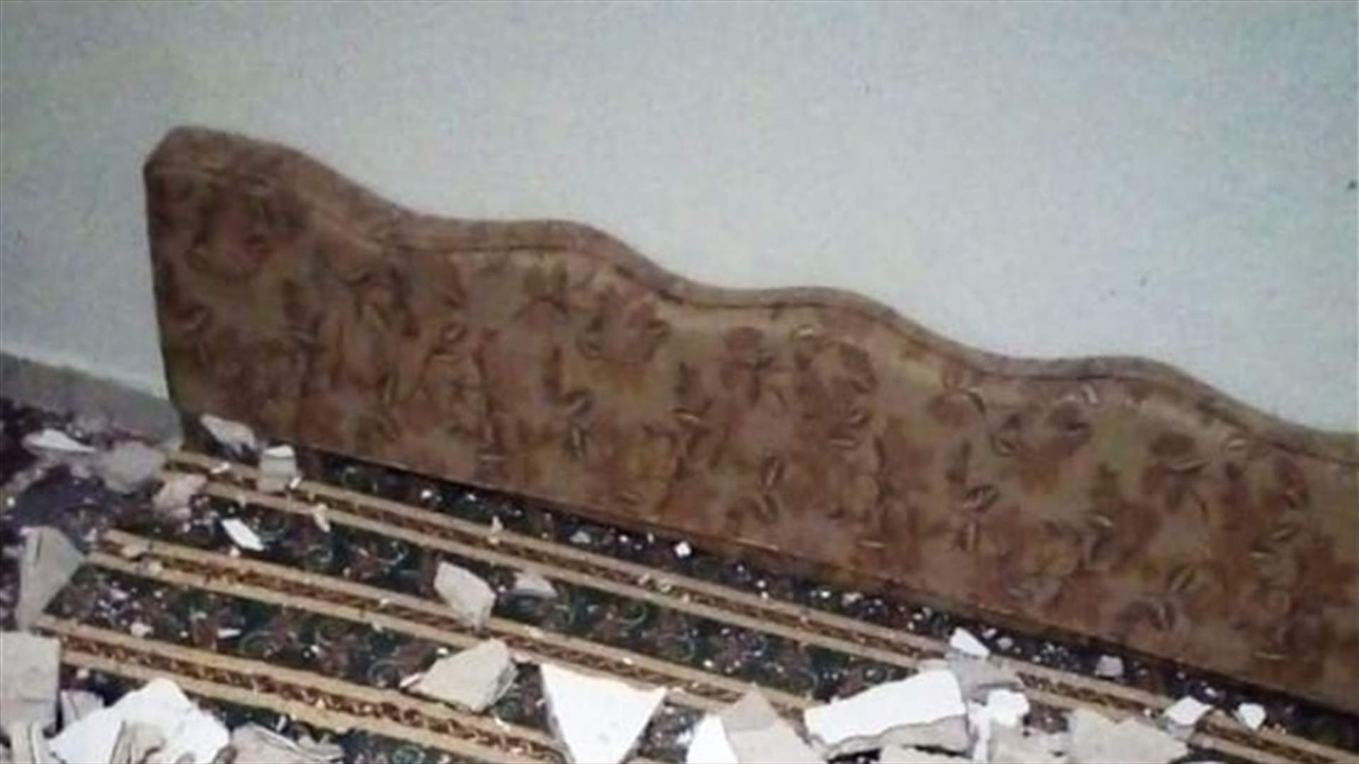 نجاة عائلة بأعجوبة في كفررمان (صوَر)