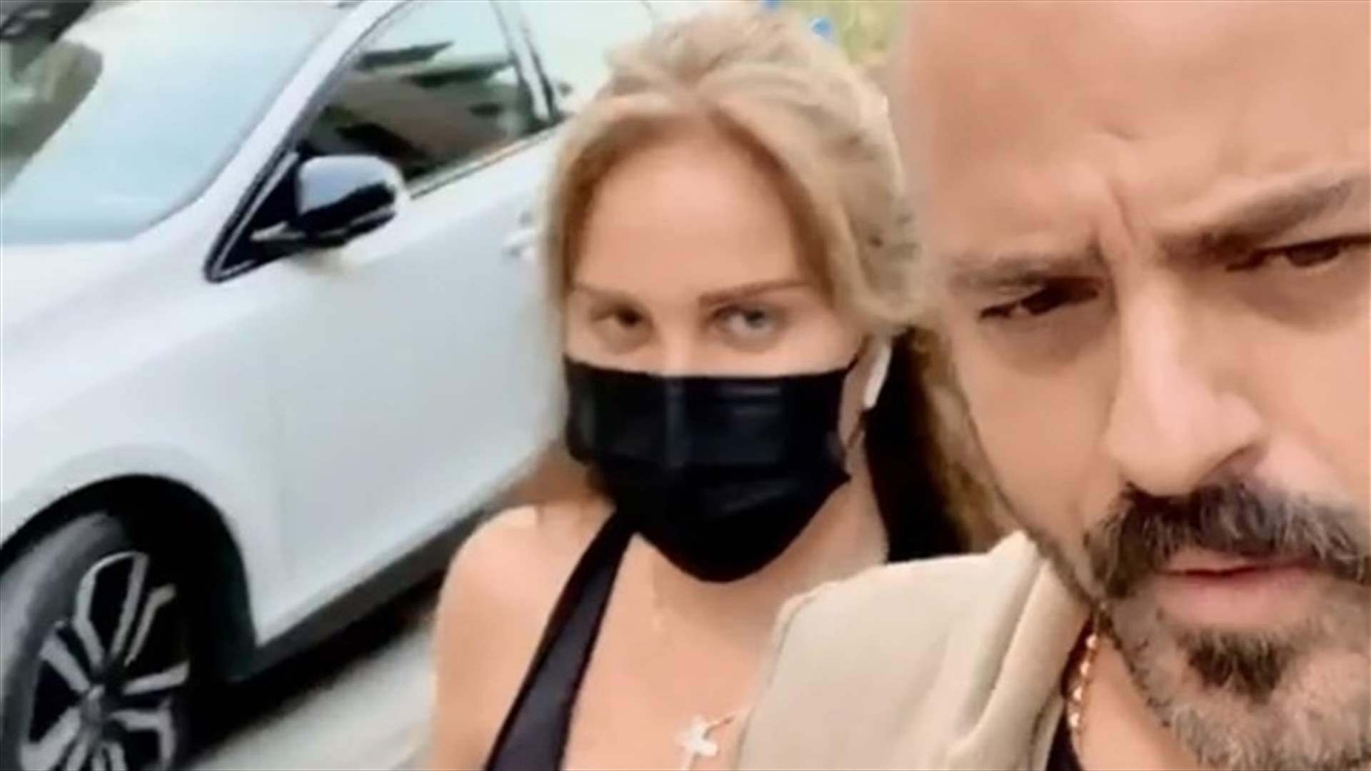 يوسف الخال يتجوّل في الشارع بدون كمامة.. هل أنهى حجره المنزلي مع نيكول سابا؟