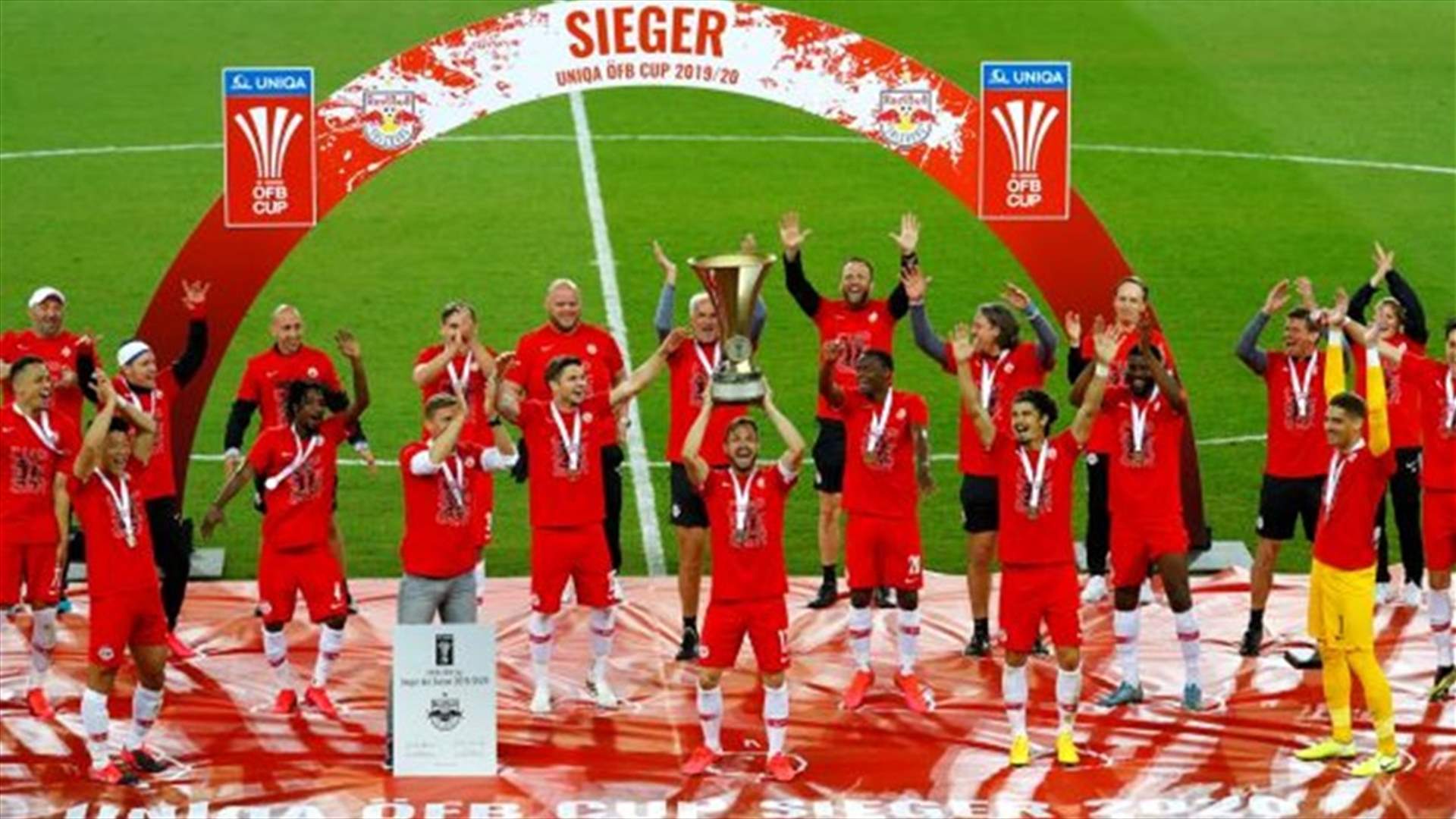 سالزبورغ يفوز بكأس النمسا لكرة القدم