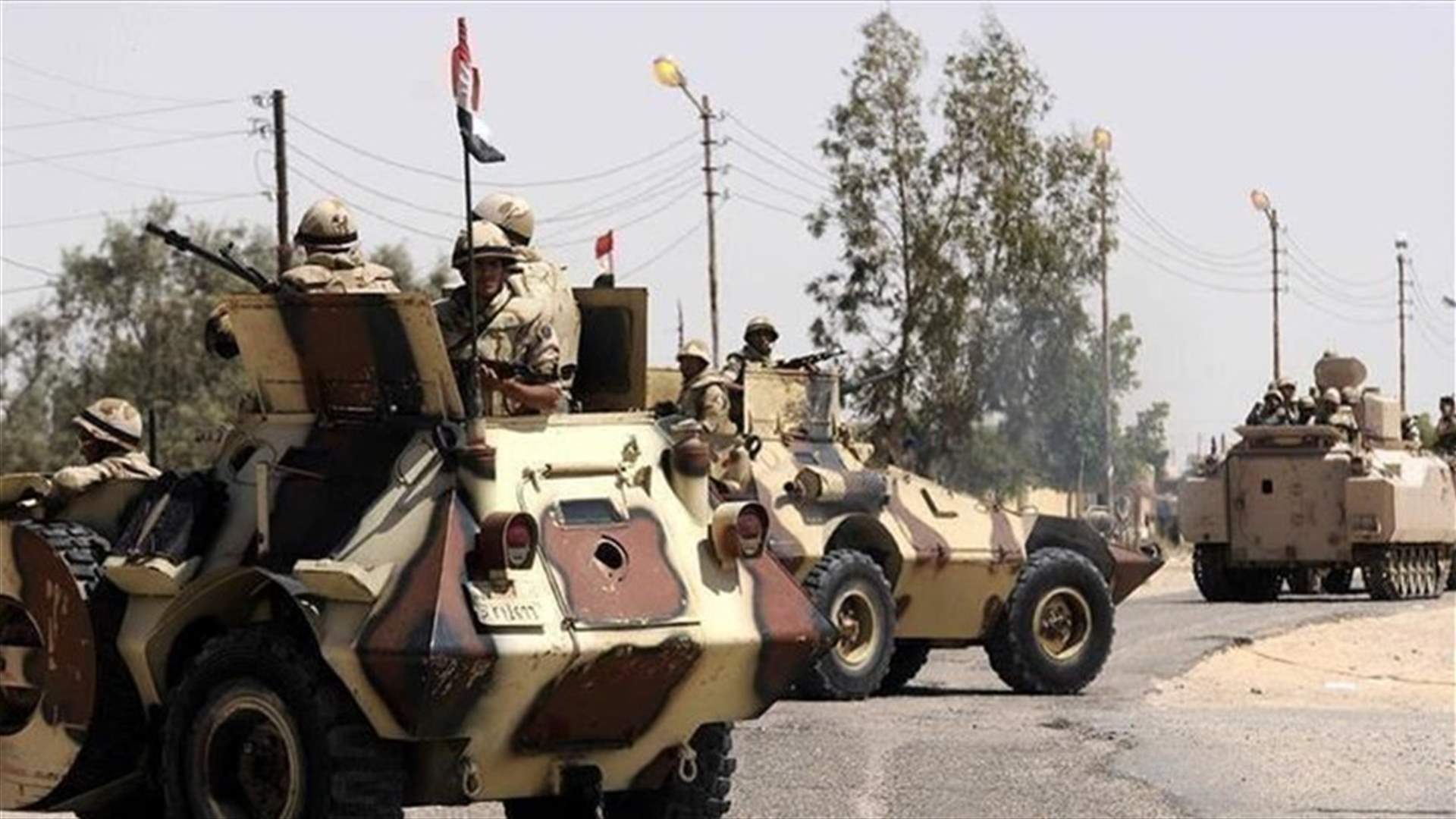 الجيش المصري يعلن أنه قتل 19 عنصرا &quot;تكفيريا&quot; في سيناء