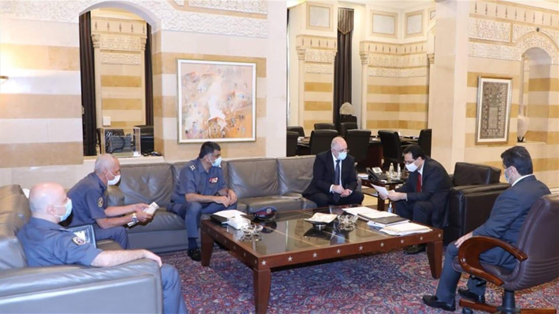 الوضع الامني بين دياب وفهمي واللواء عثمان
