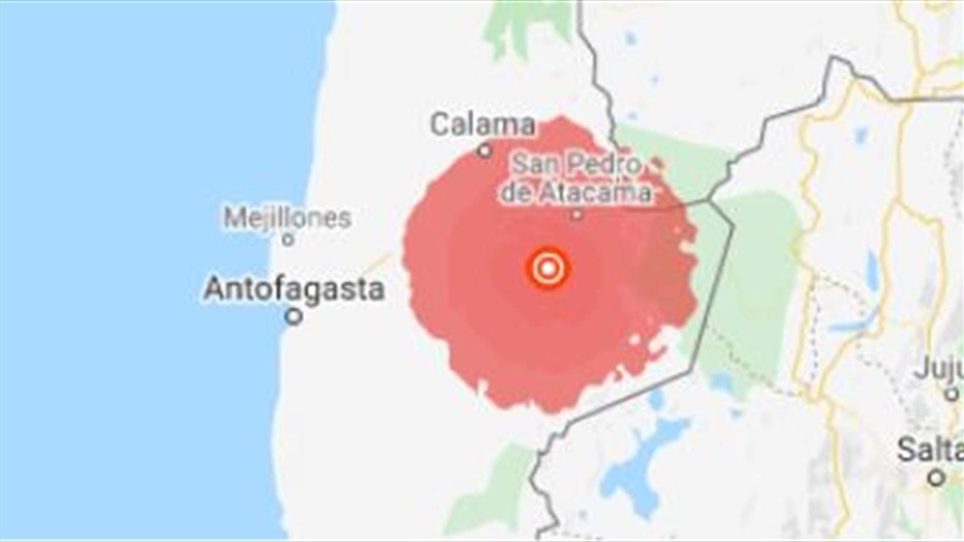 زلزال بقوة 6.8 درجة يضرب شمال تشيلي