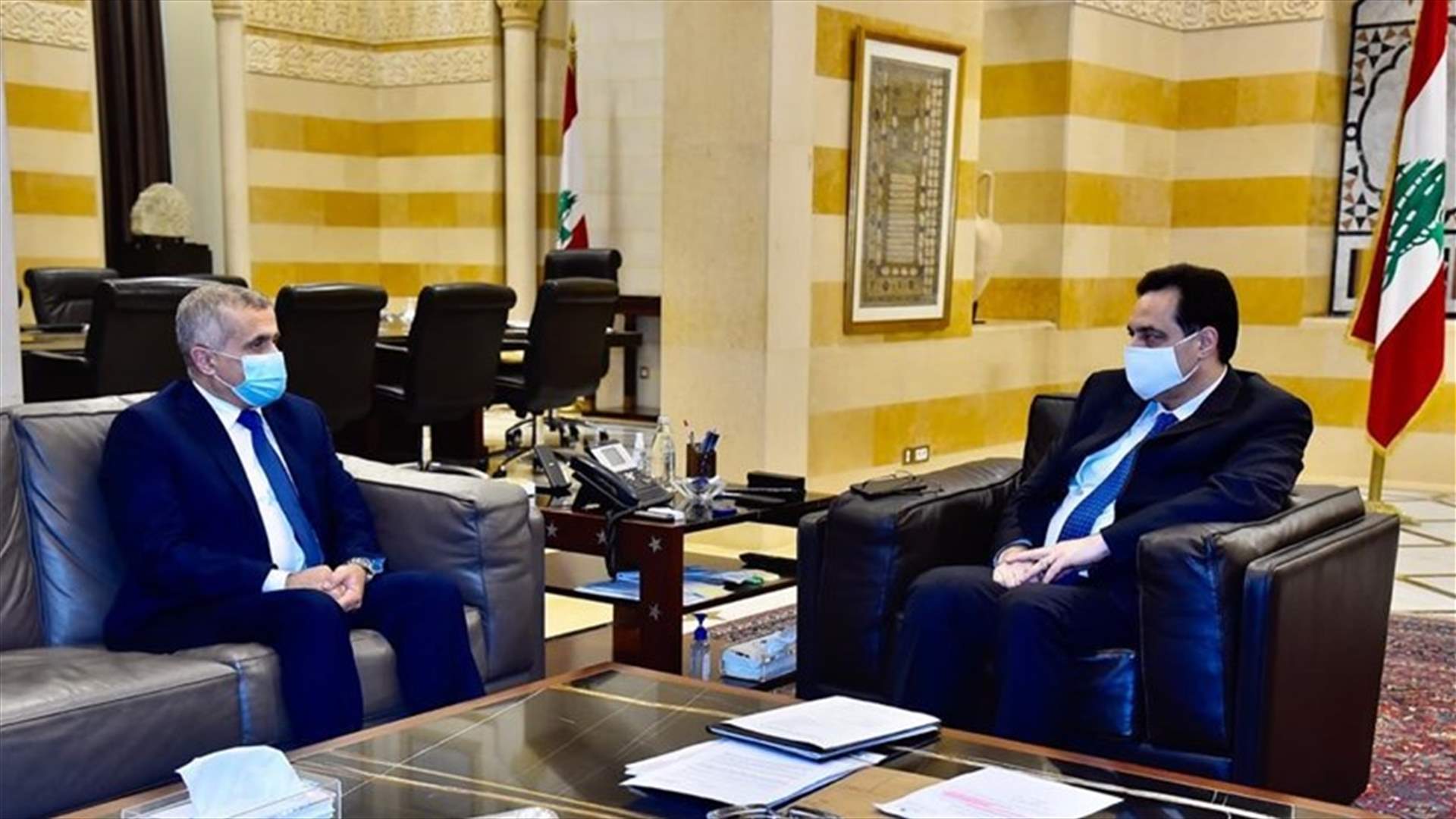 PM Diab meets MP Traboulsi over education, private schools