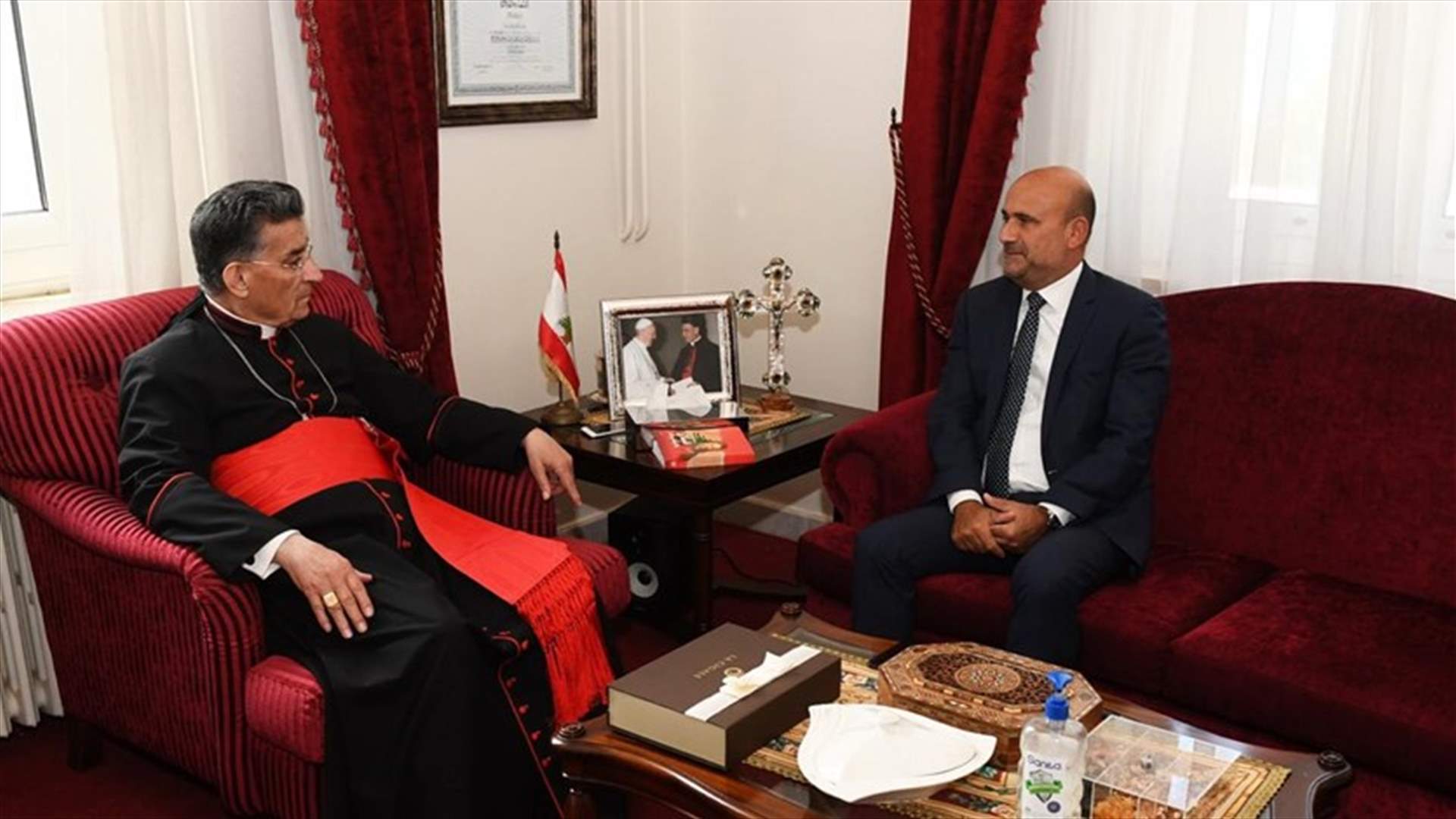 أبي رميا من بكركي: العيش المشترك يصان من خلال تطبيق القانون