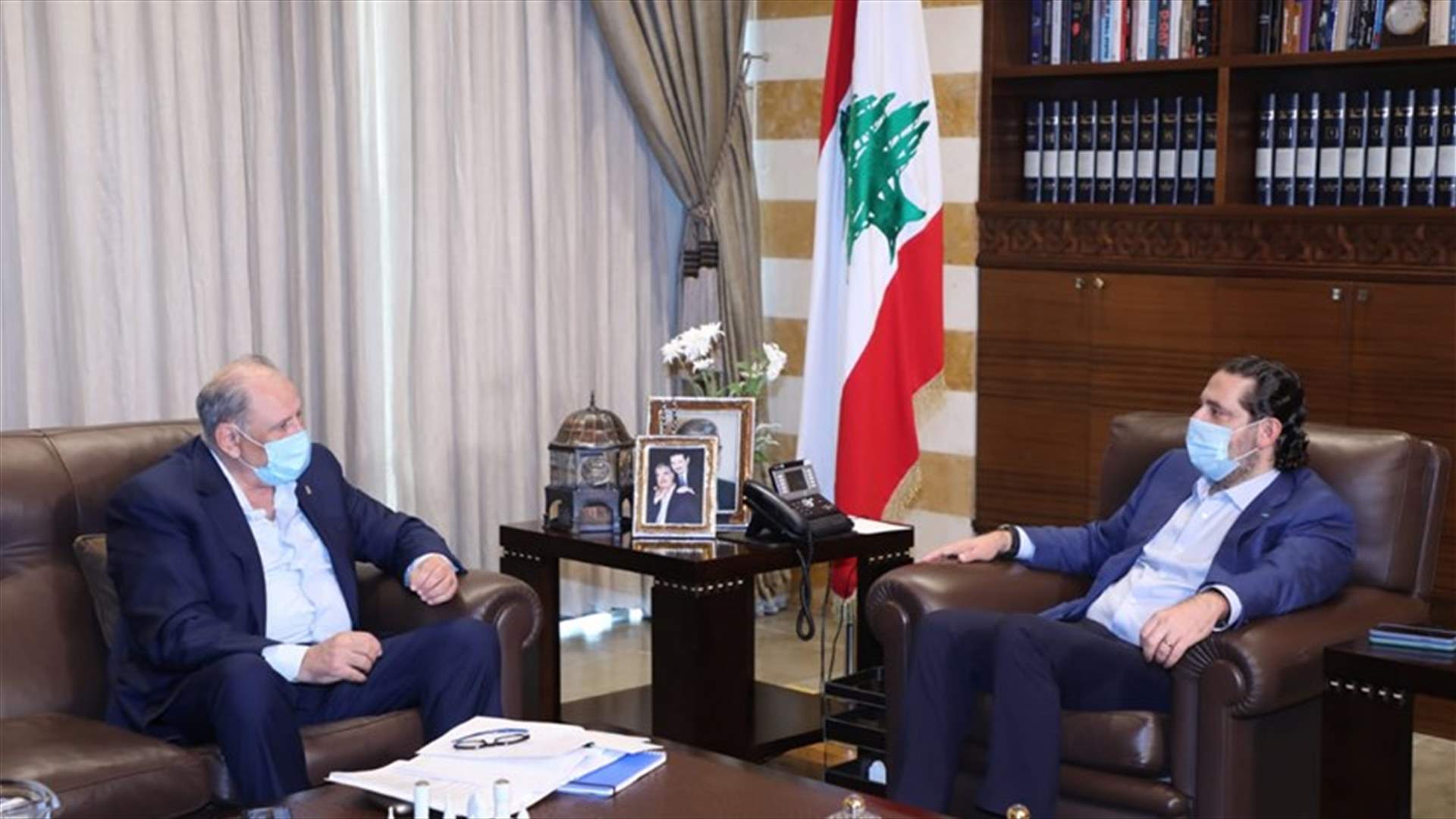 الحريري عرض الاوضاع مع الجراح واستقبل قاضي البقاع الأوسط وراشيا وامام جبيل