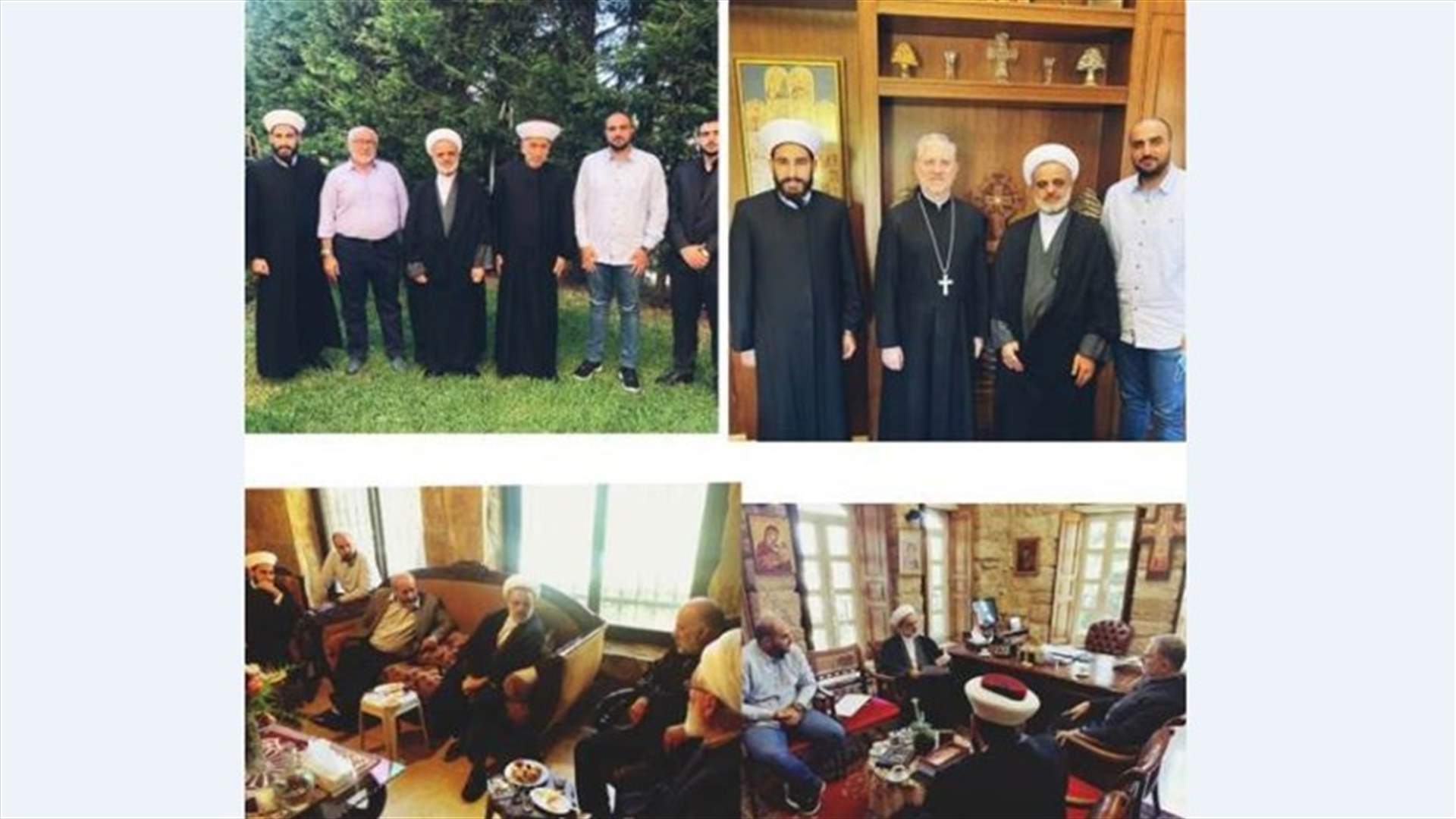 المفتي زغيب زار المطران عون ولاسا: قضية النزاع العقاري بحاجة الى الحكمة في معالجتها