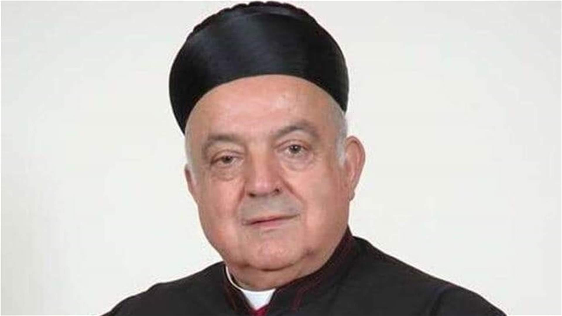 المطران بو جودة: الشعب متروك وهم يتصارعون للحصول على المراكز الدسمة
