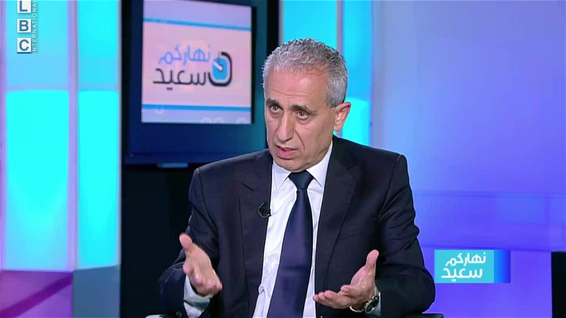 خواجة للـLBCI: المطلوب من القوى السياسية رفع مستوى الخطاب الوطني السلمي