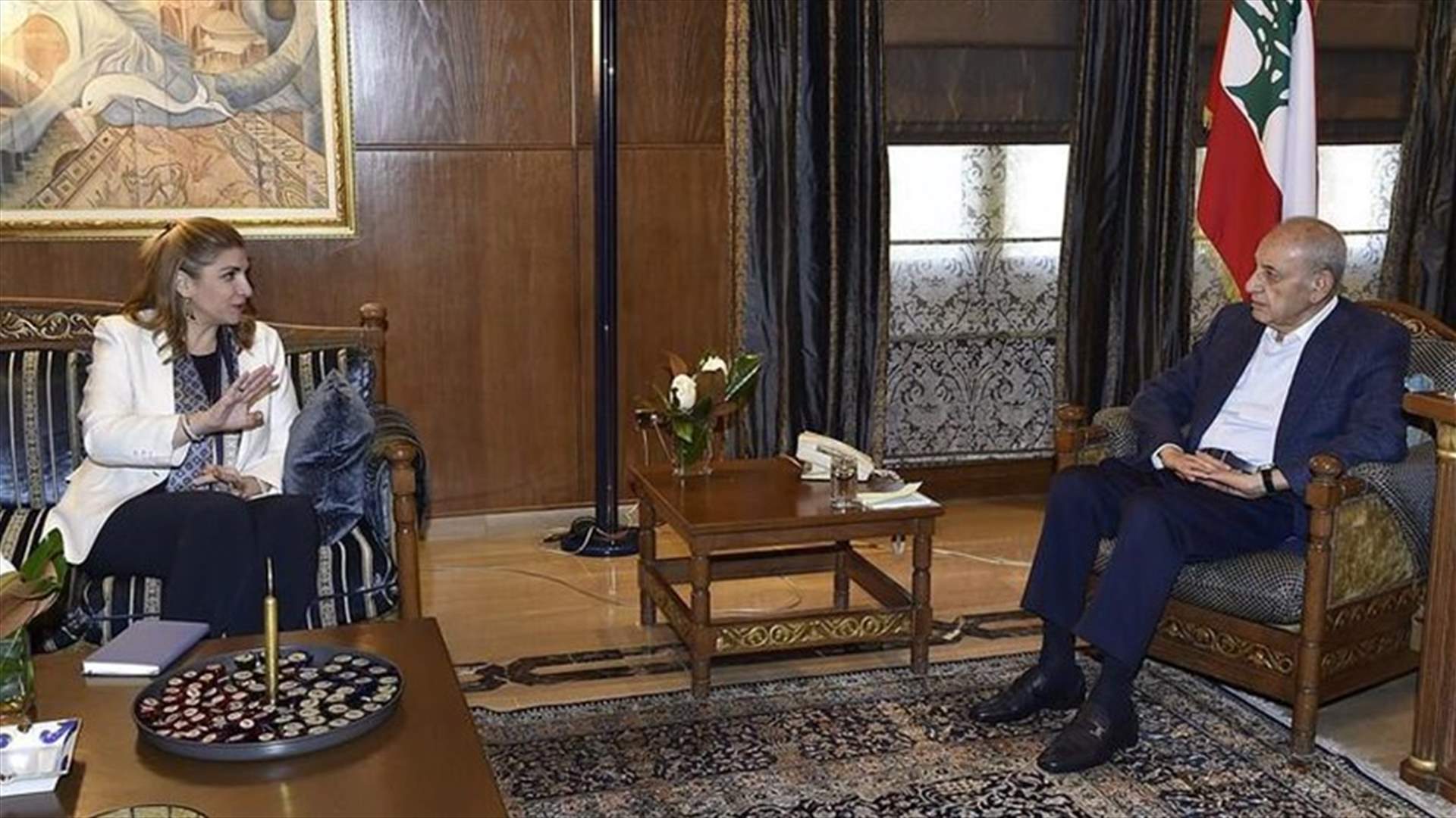بري استقبل نجم وعرض الاوضاع العامة مع بويز