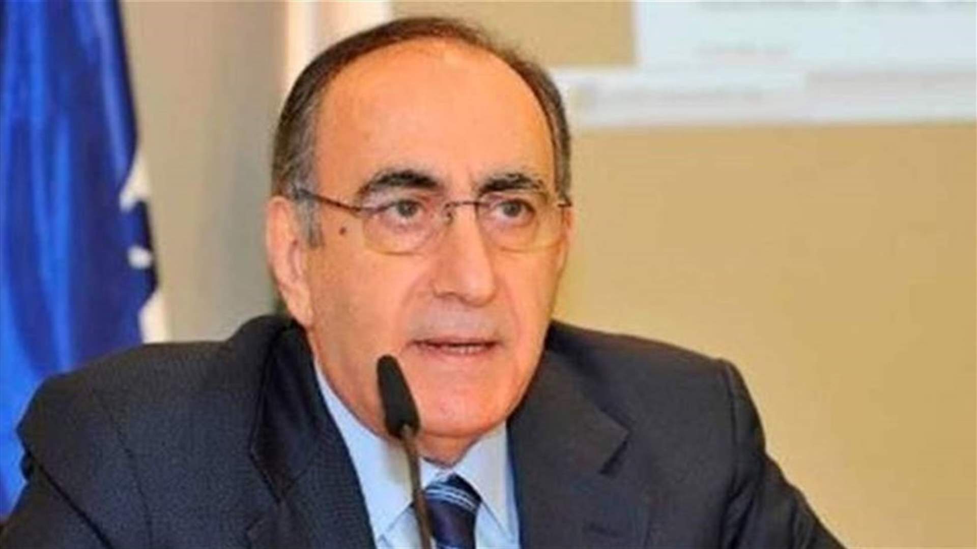 نحاس: بيان اجتماع بعبدا اليوم يتخطى المنطق والواقع
