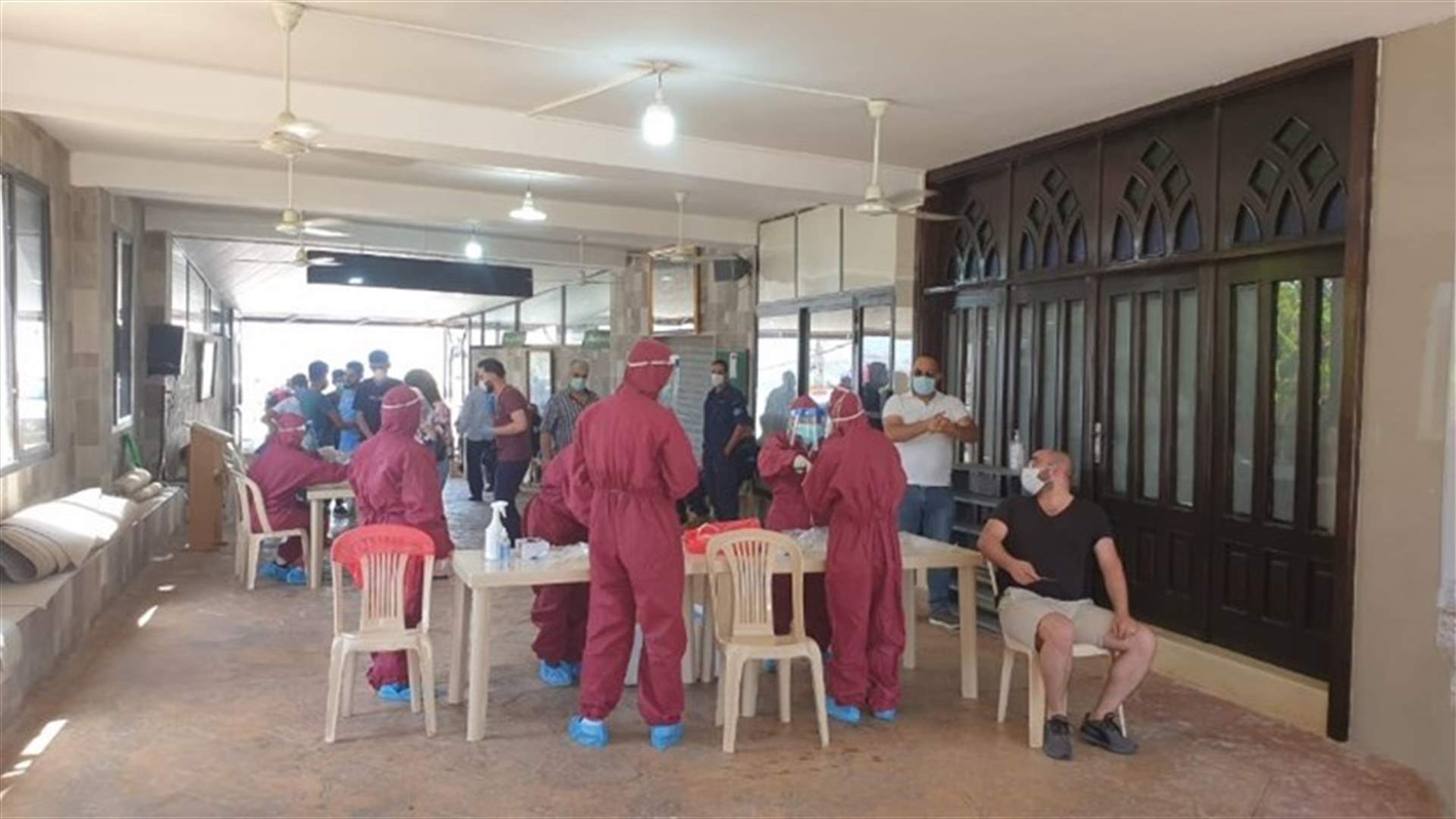 انطلاق حملة فحوصات الـ PCR في جدرا