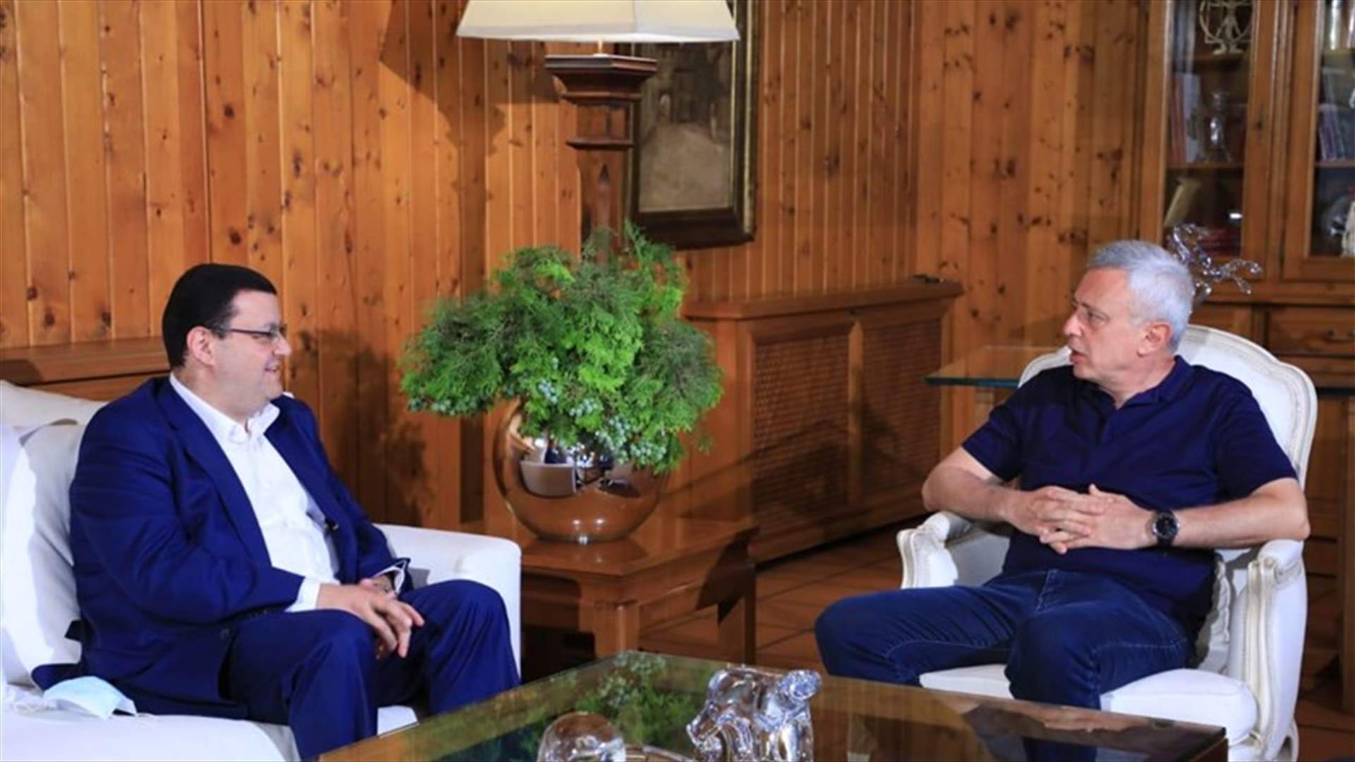 فرنجية استقبل الريس موفداً من جنبلاط... إليكم التفاصيل