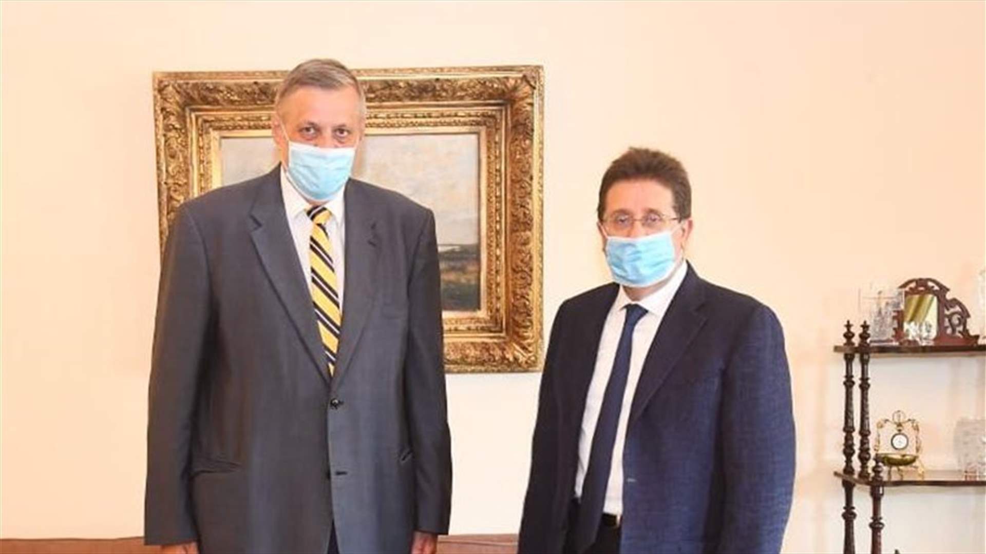 كنعان استقبل كوبيتش: بحث في قوانين مكافحة الفساد والوضع المالي
