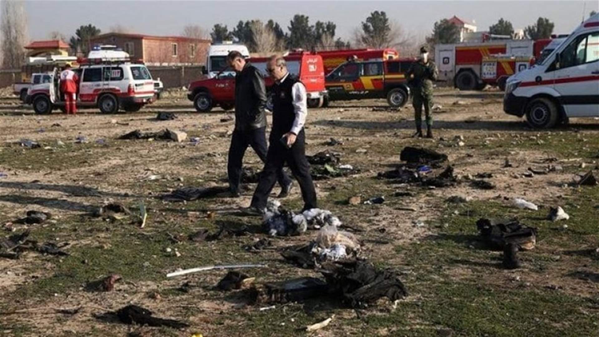 إيران: سنرسل صندوقي الطائرة الأوكرانية الأسودين الى باريس