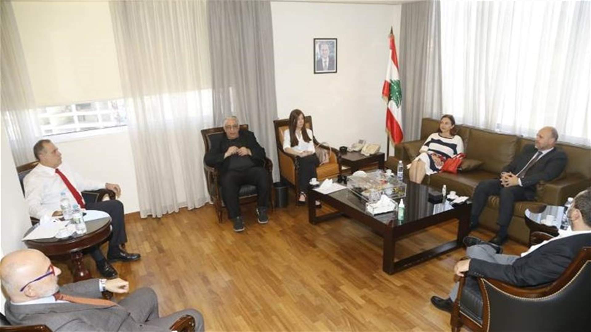 حب الله بحث مع المجلس الوطني لريادة الاعمال والابتكار في دعم القطاع الصناعي