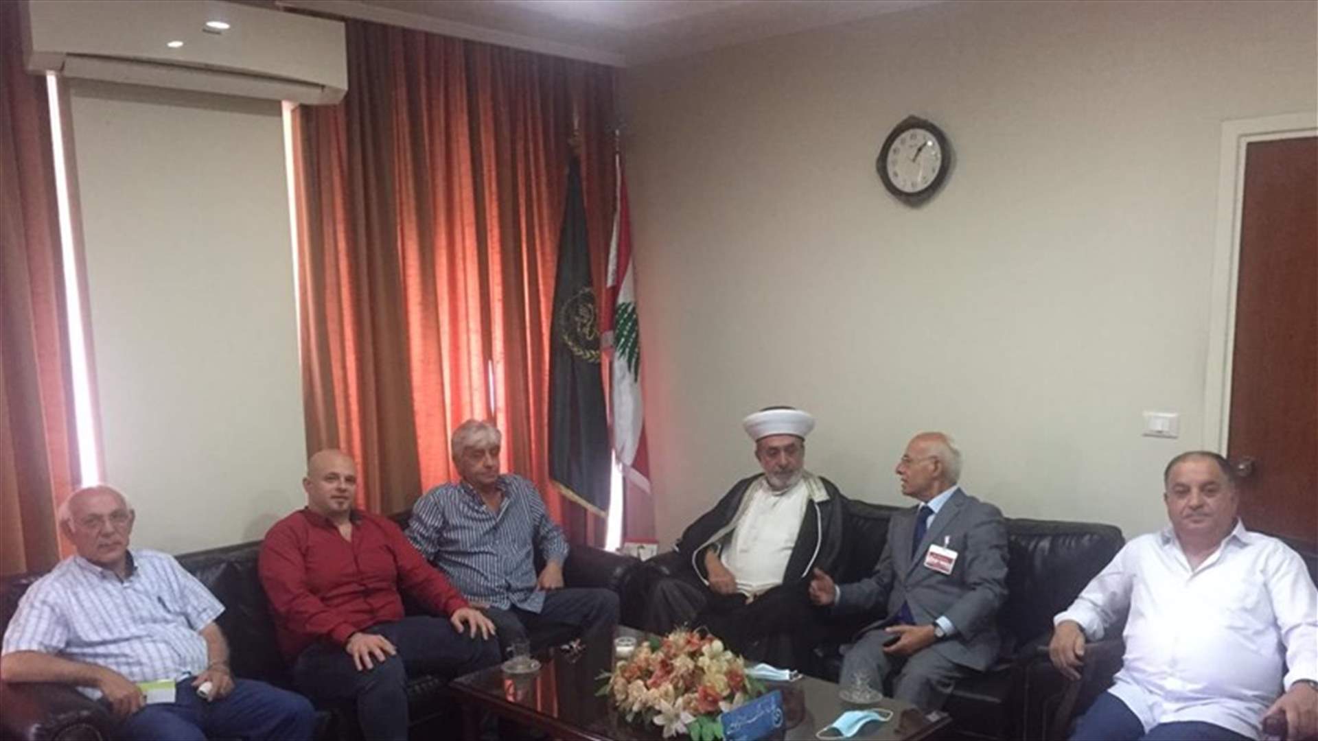 جمعية تجار صيدا وضواحيها تمنت على المفتي سوسان اعفاء المحال التجارية المملوكة من الأوقاف من بدلات الإيجار