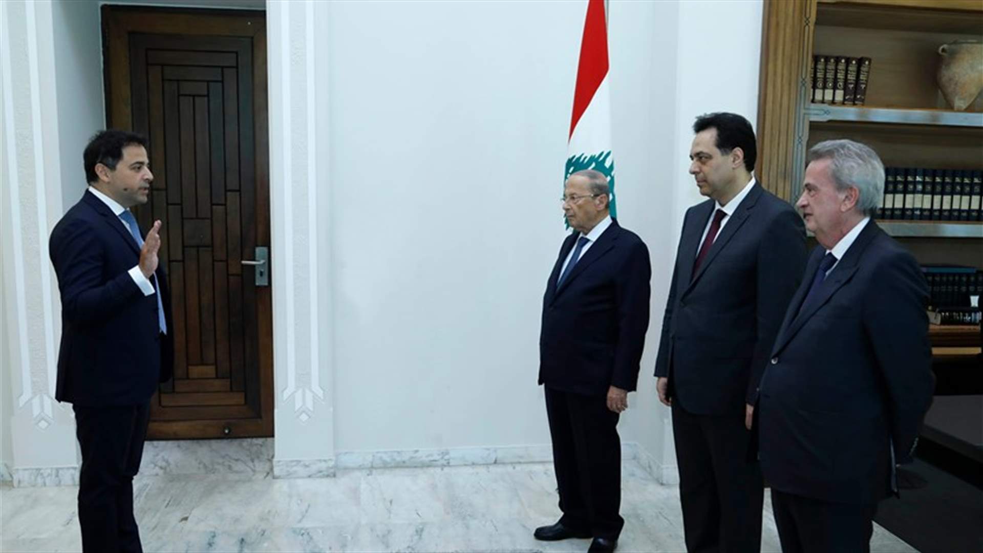 المُعيَّنون يؤدون القسم أمام الرئيس عون