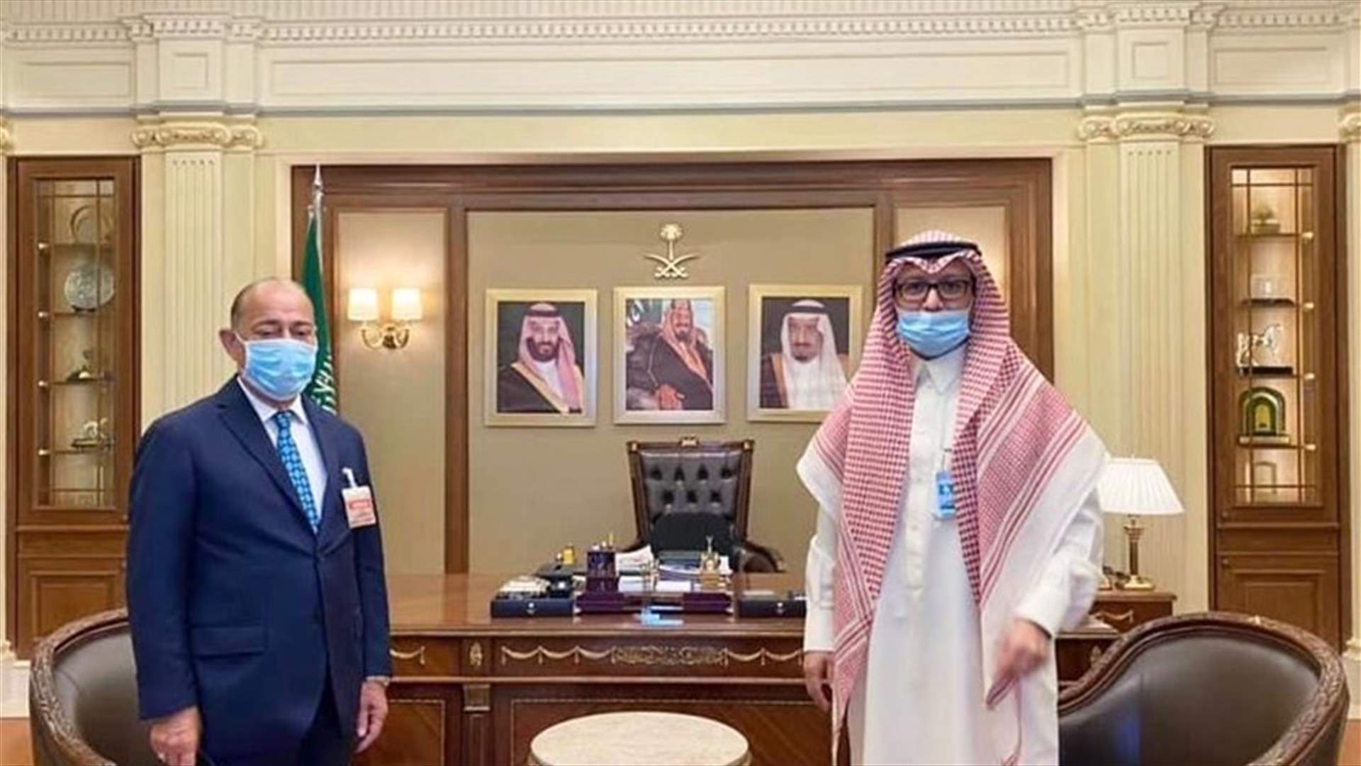 بخاري استقبل النائب السابق لحاكم مصرف لبنان محمد بعاصيري