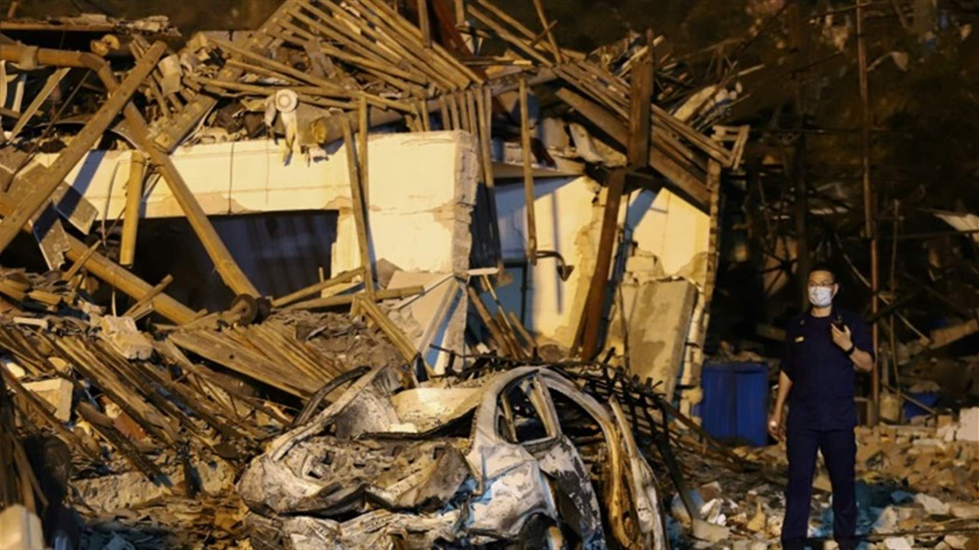 18 قتيلا على الأقل بانفجار صهريج للغاز المسال في شرق الصين