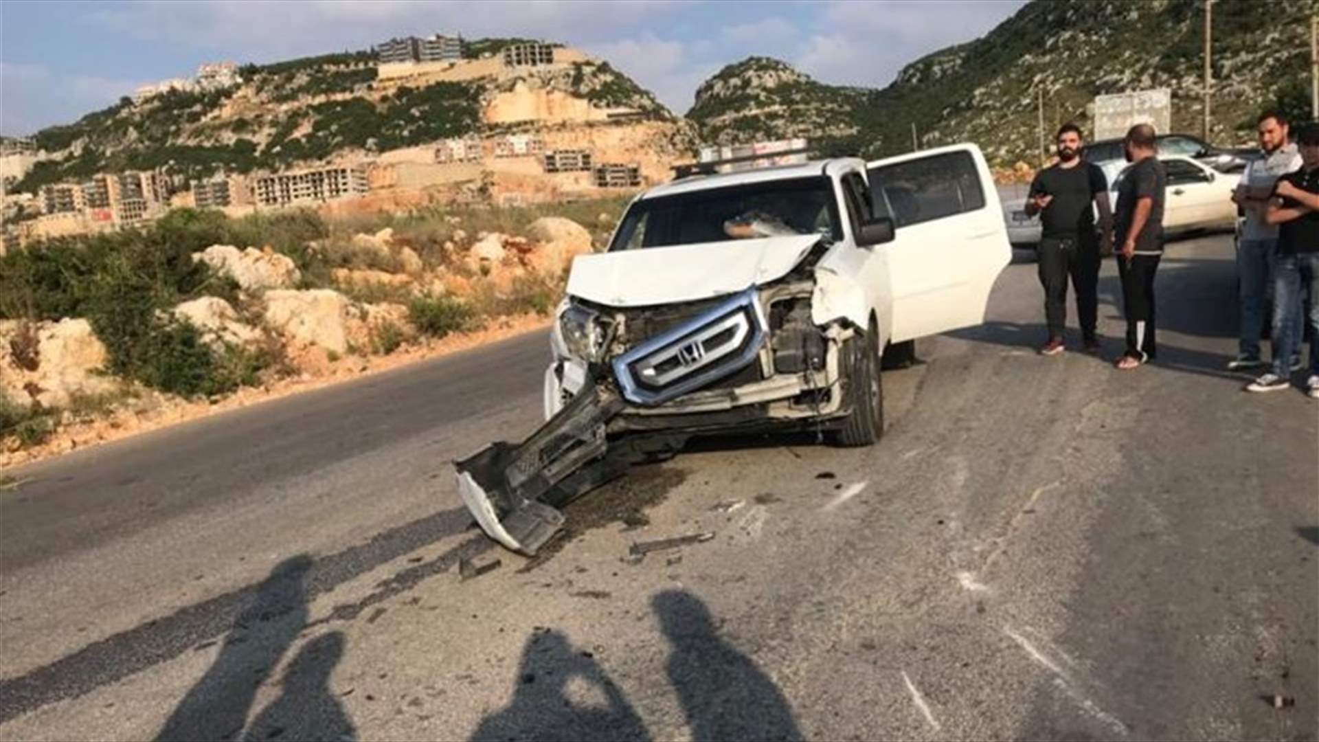 ثمانية جرحى في حادث سير على أوتوستراد البلمند