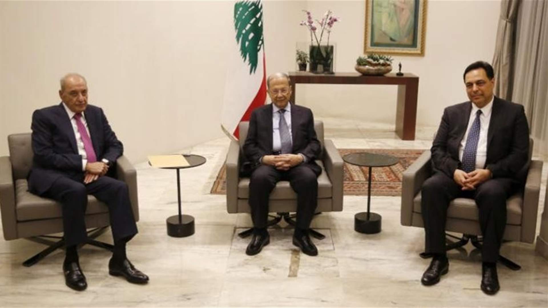 اتفاق حصل الجمعة خلال اللقاء الرئاسي الثلاثي (الجمهورية)