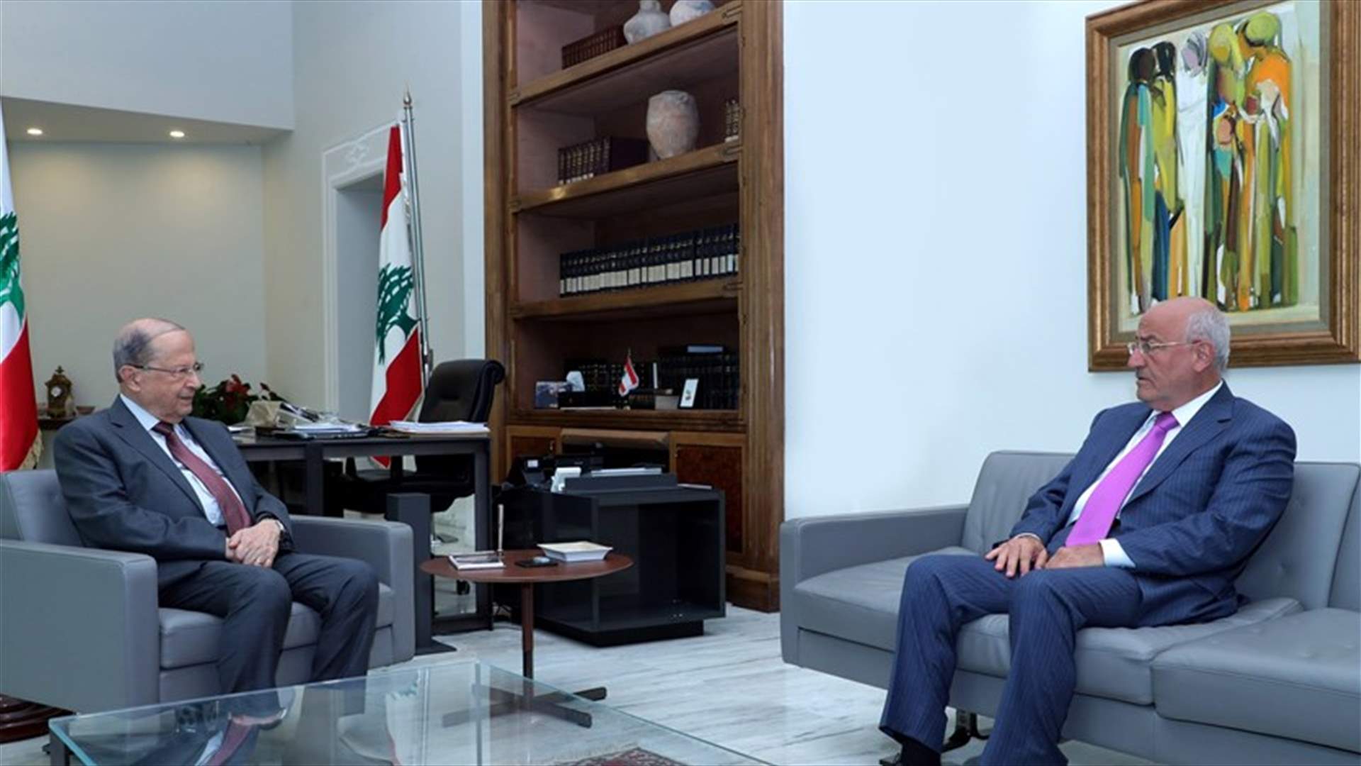 عون التقى العريضي موفداً من جنبلاط