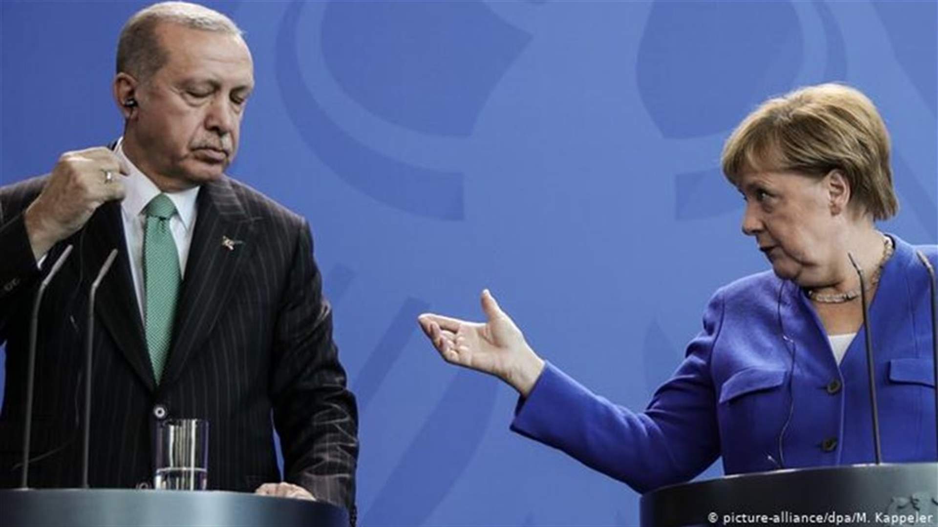 ميركل وأردوغان يتفقان على ضرورة تعزيز عملية الأمم المتحدة بخصوص ليبيا