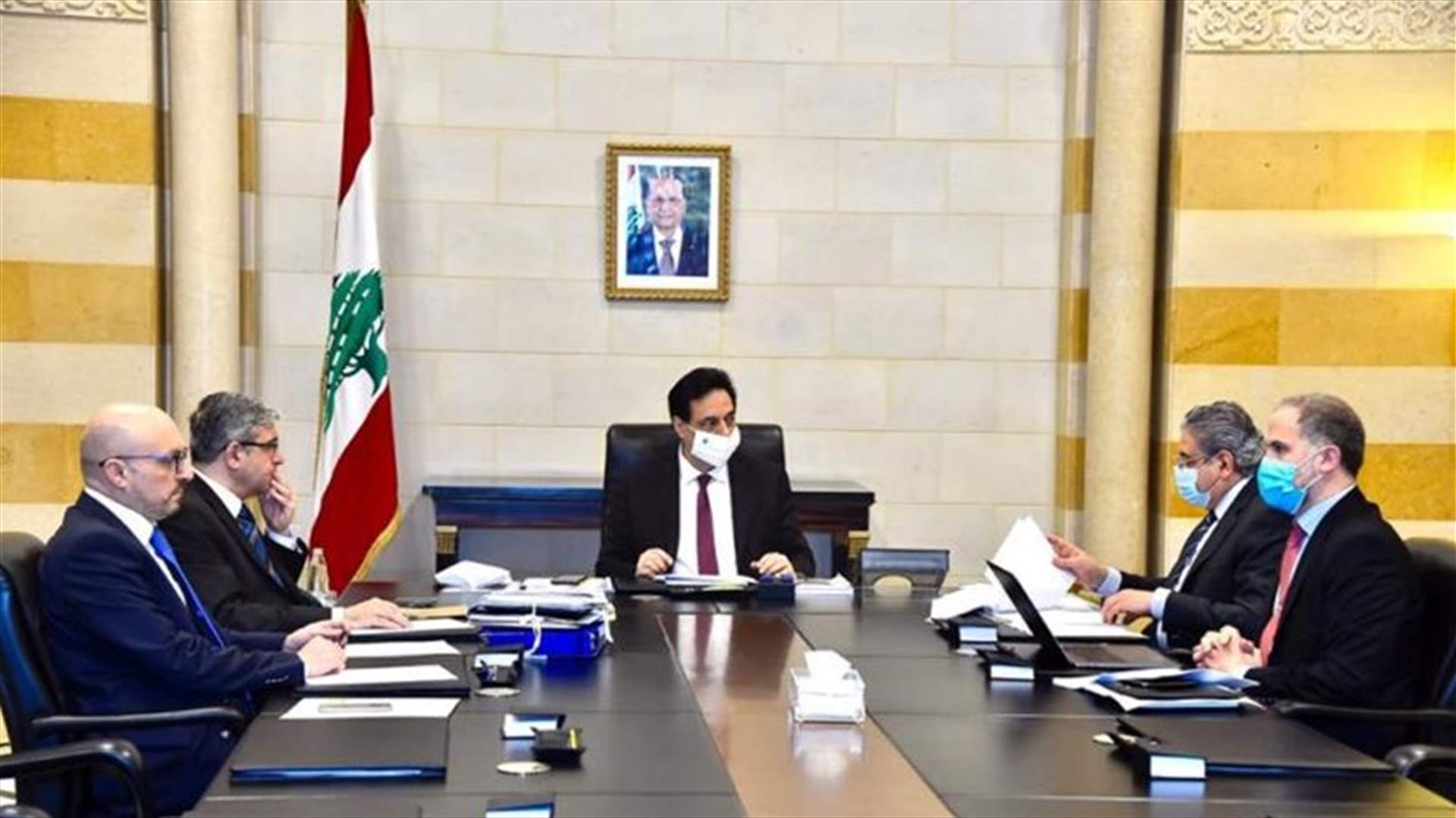 دياب عرض مع المجذوب وأيوب ملفات الجامعة اللبنانية