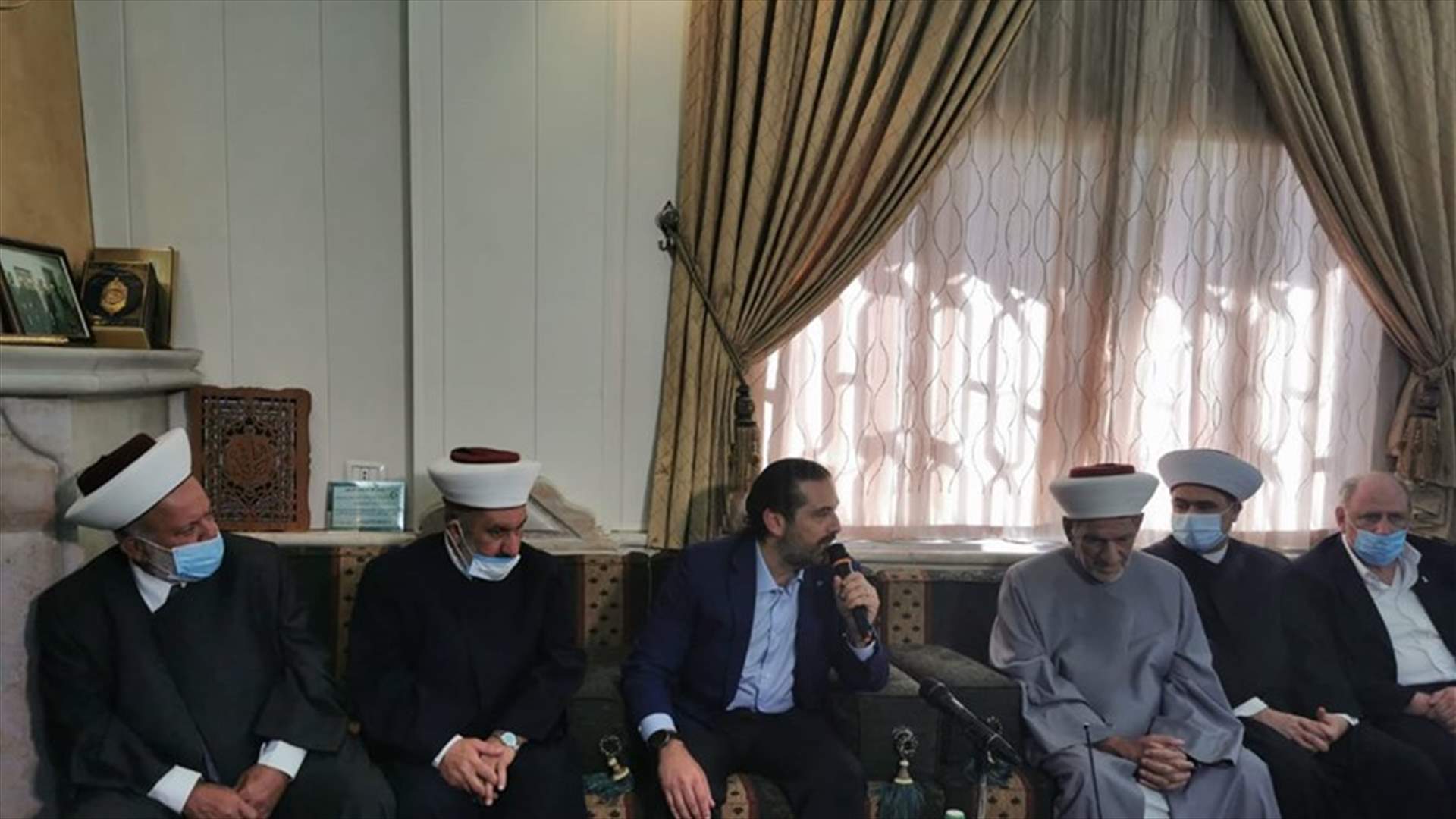 الحريري زار مفتي البقاع: لنبحث في كيفية إخراج البلد من الانهيار الاقتصادي