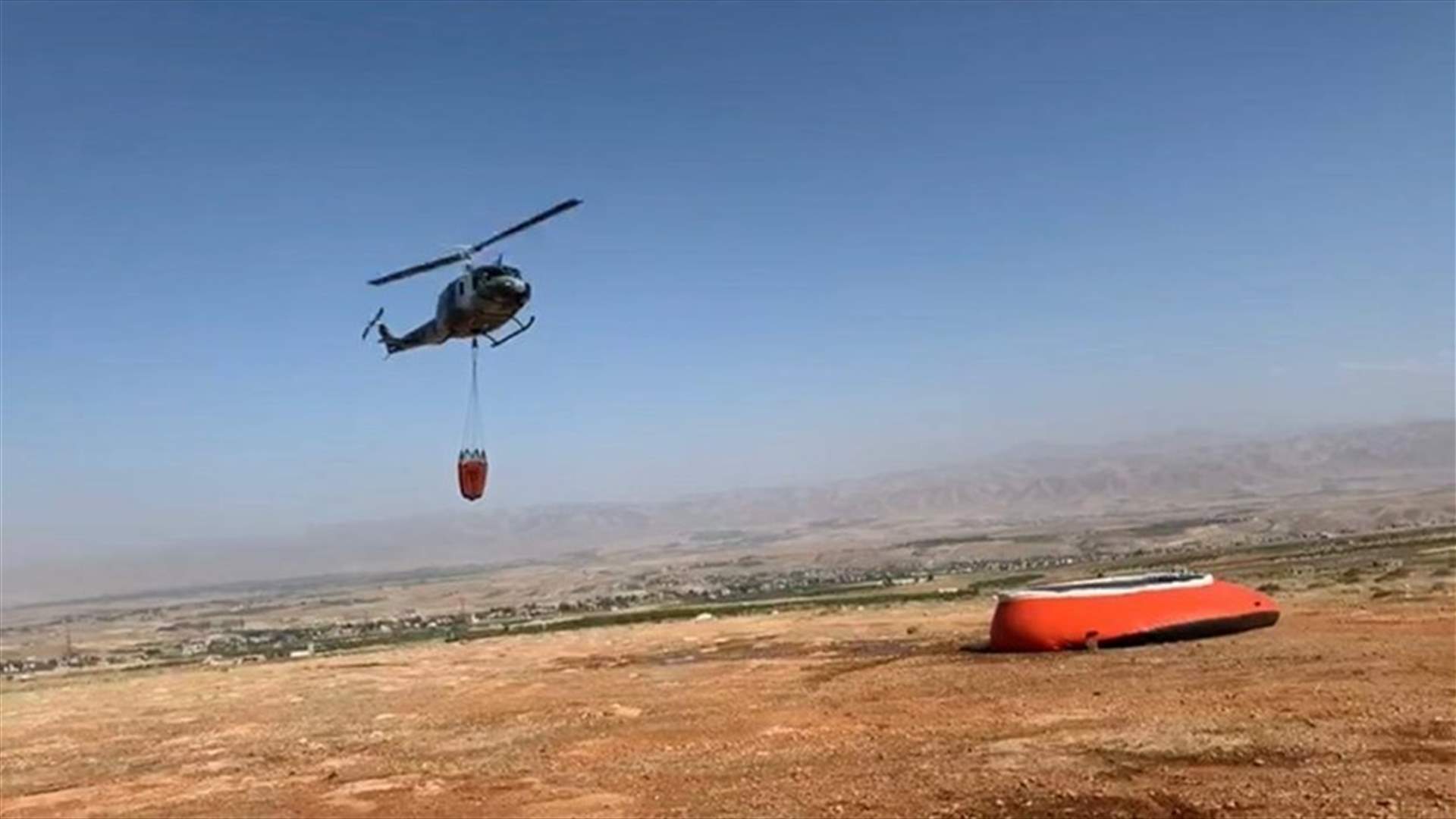 اخماد الحريق الكبير الذي اندلع في الهرمل... أتى على مساحة واسعة من الأراضي الحرجية (صوَر)